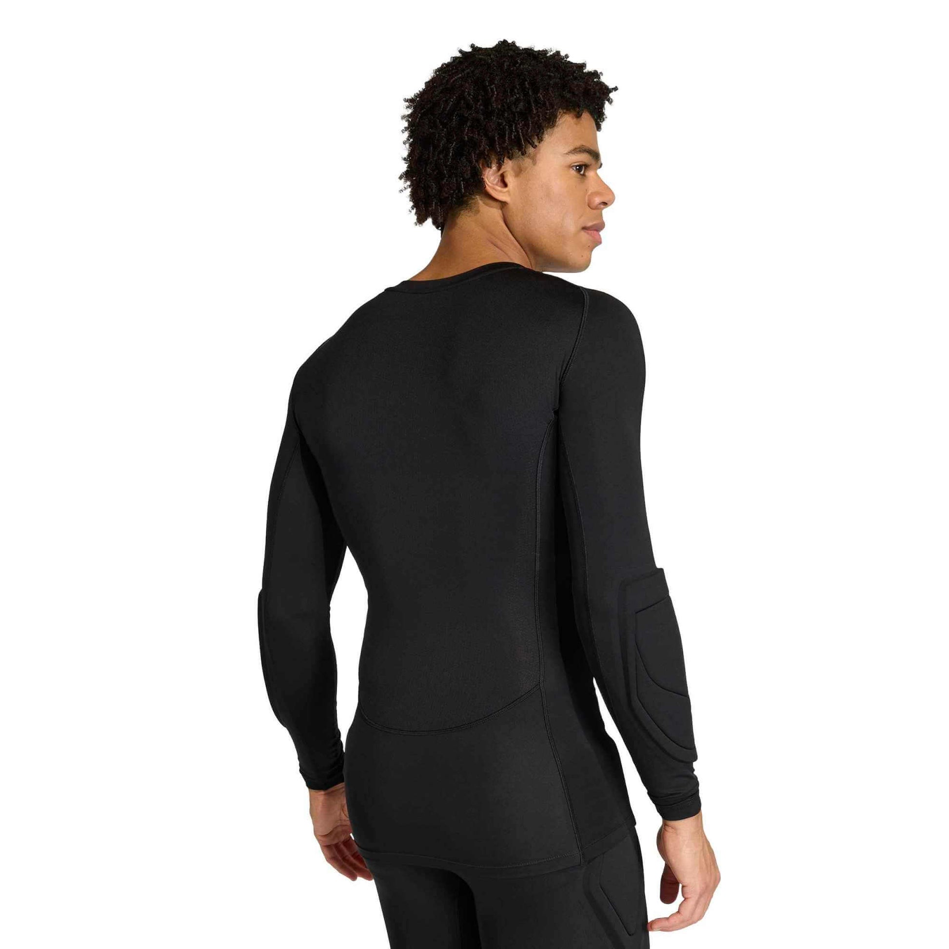 adidas Men's Goalkeeper Padded Long-Sleeve Jersey (Model - Back)