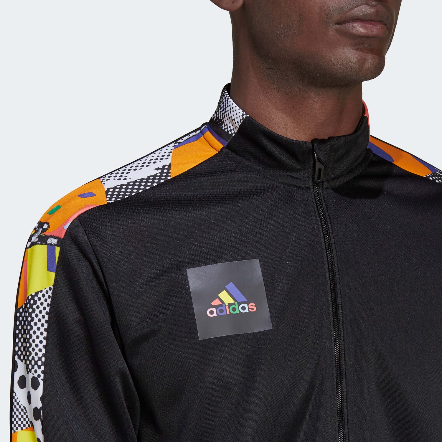 adidas Men's Tiro Pride Jacket (Detail 1)