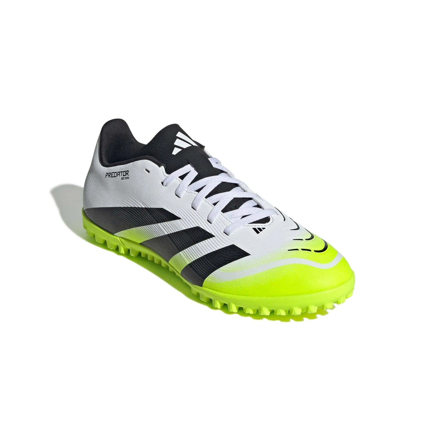 adidas Predator Club Turf Soccer Shoes - Radiant Blaze Pack (FA25) (Lateral - Front)