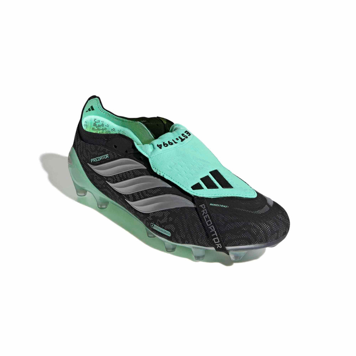 adidas Predator Elite Fold-Over Tongue Artificial Grass Soccer Cleats - Final Rush Pack (FA26) (Lateral - Front)