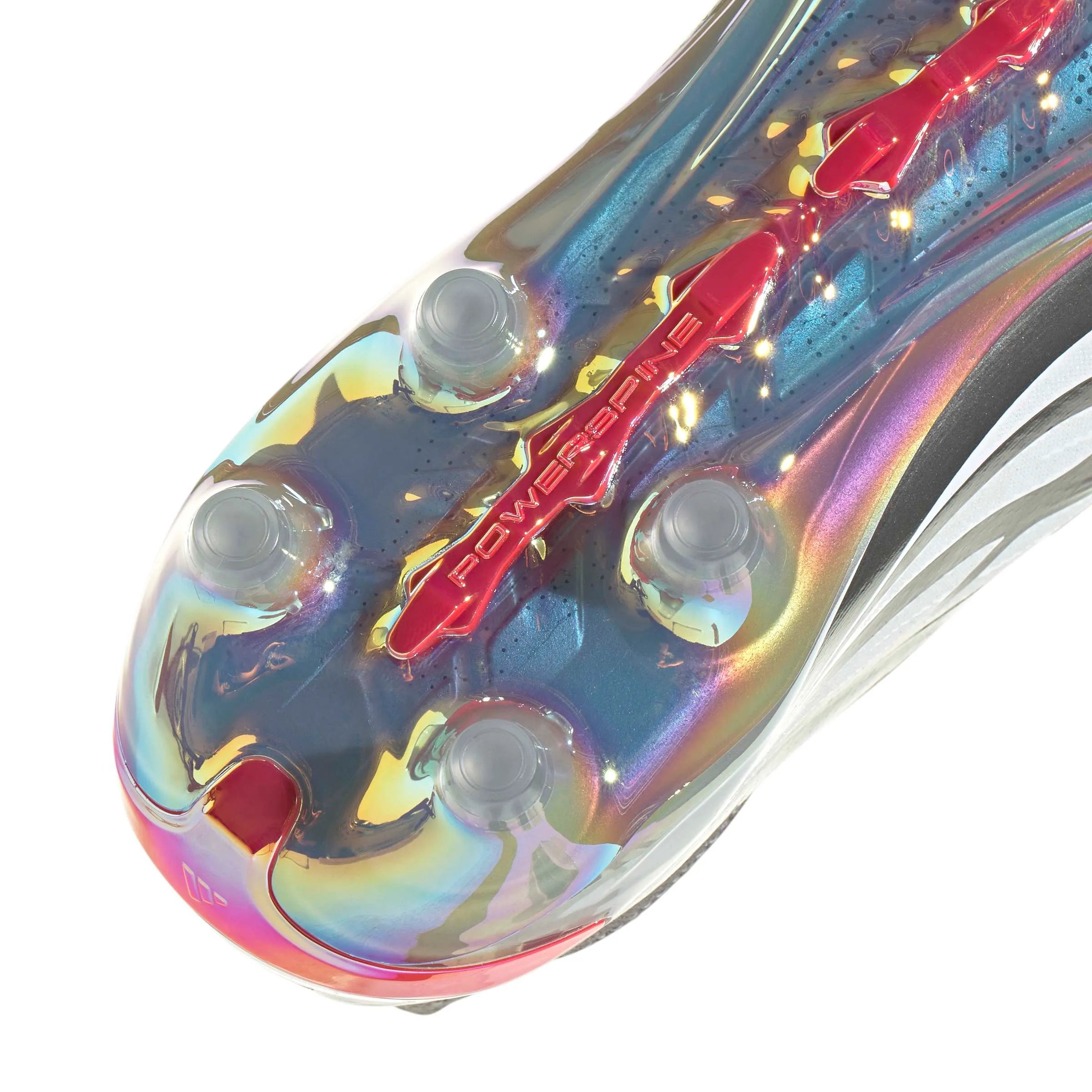 adidas Predator Elite Fold-Over Tongue Artificial Grass Soccer Cleats - Finishers Steel Pack (SP26) (Detail 2)