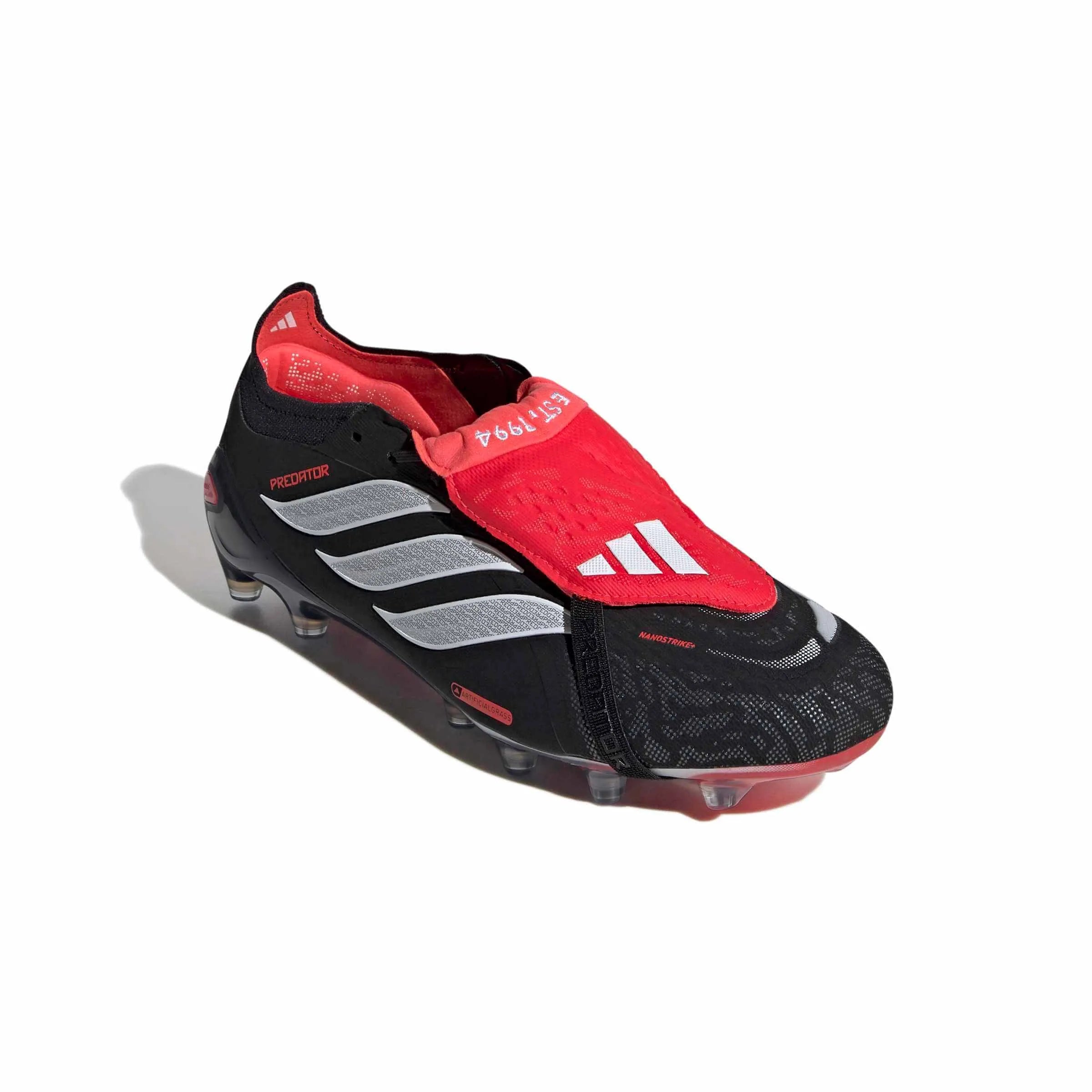 adidas Predator Elite Fold-Over Tongue Artificial Grass Soccer Cleats - Immortal DNA Pack (SP26) (Lateral - Front)