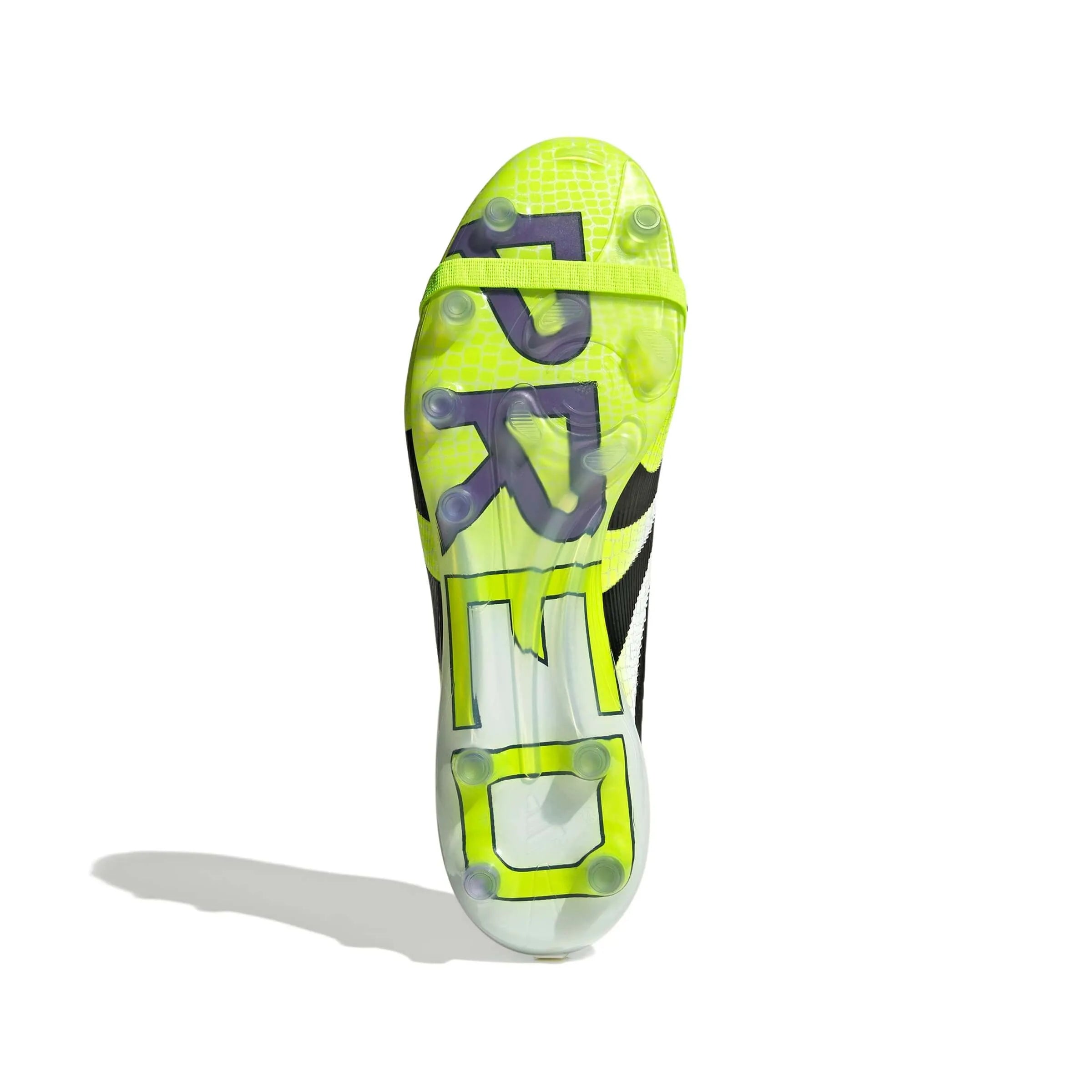adidas Predator Elite Fold-Over Tongue Artificial Grass Soccer Cleats - Radiant Blaze Pack (FA25) (Bottom)