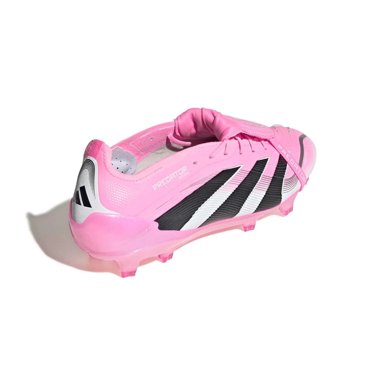adidas Predator Elite Fold-Over Tongue Firm Ground Soccer Cleats - Beckham Player Pack (FA25) (Lateral - Back)