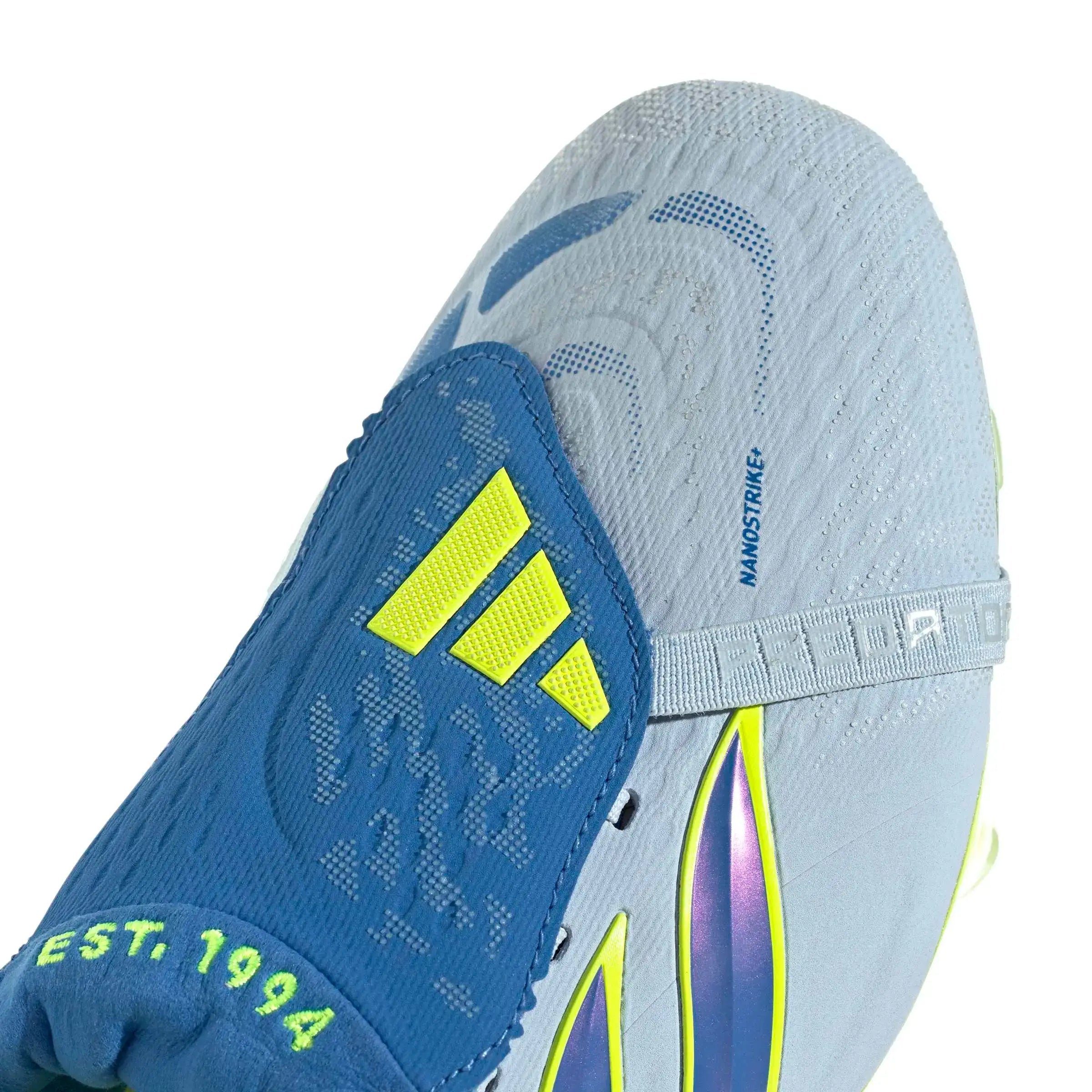 adidas Predator Elite Fold-Over Tongue Firm Ground Soccer Cleats - Ice Cold Precision Pack (SP26) (Detail 1)