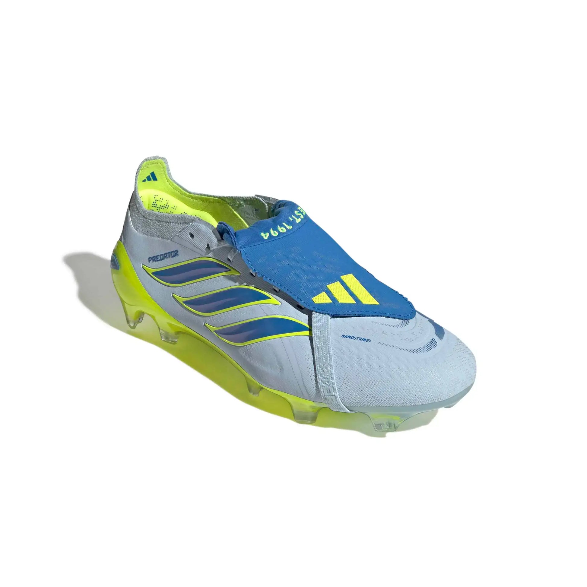adidas Predator Elite Fold-Over Tongue Firm Ground Soccer Cleats - Ice Cold Precision Pack (SP26) (Lateral - Front)