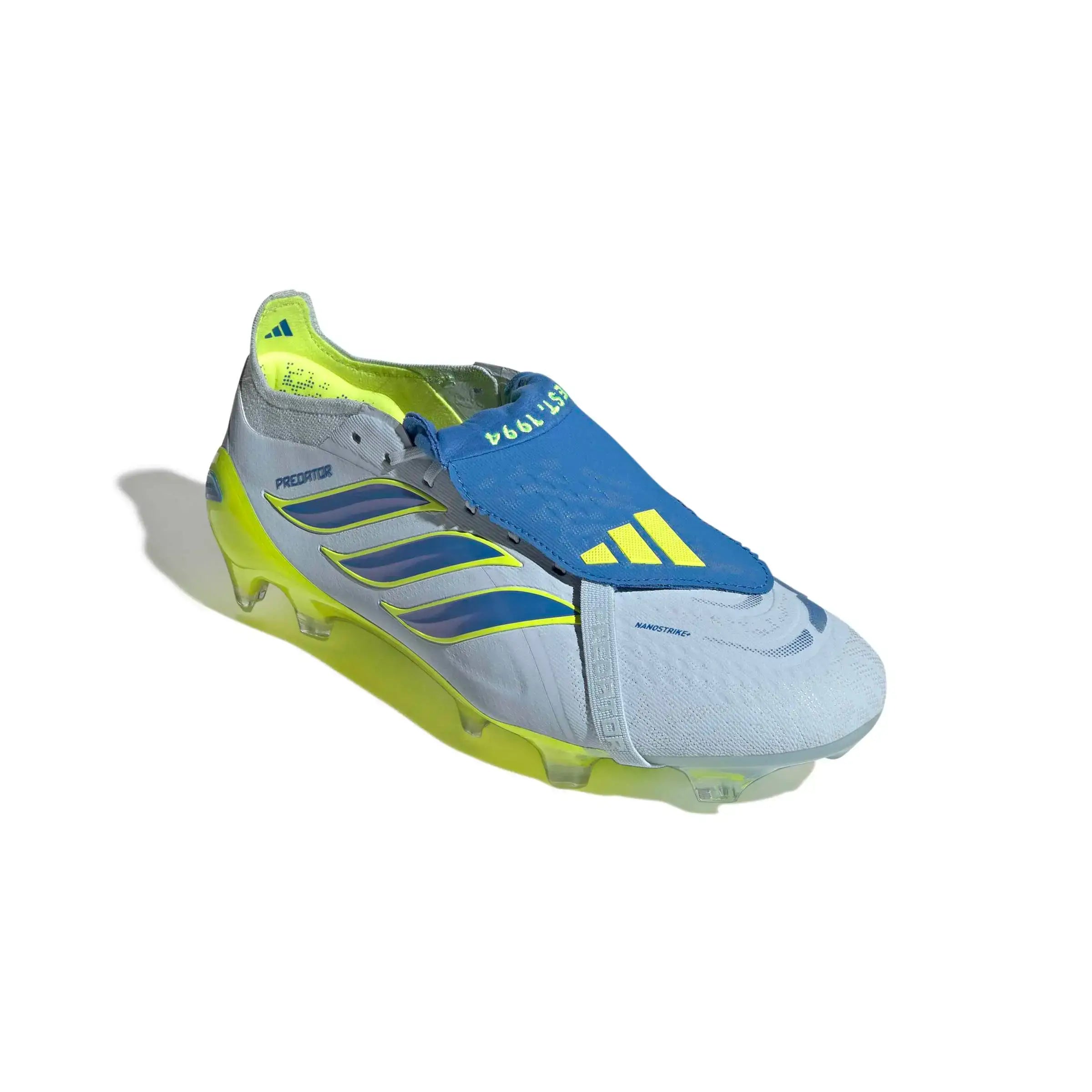 adidas Predator Elite Fold-Over Tongue Firm Ground Soccer Cleats - Ice Cold Precision Pack (SP26) (Lateral - Front)