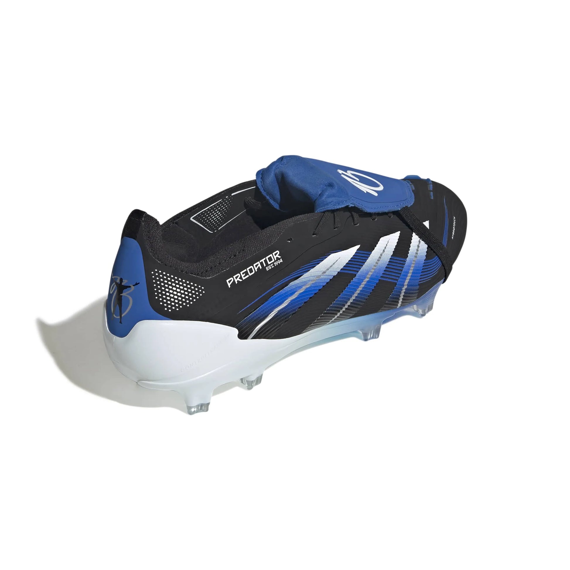 adidas Predator Elite JB Fold-Over Tongue Firm Ground Soccer Cleats - Bellingham Future Icon Pack (FA25) (Lateral - Back)
