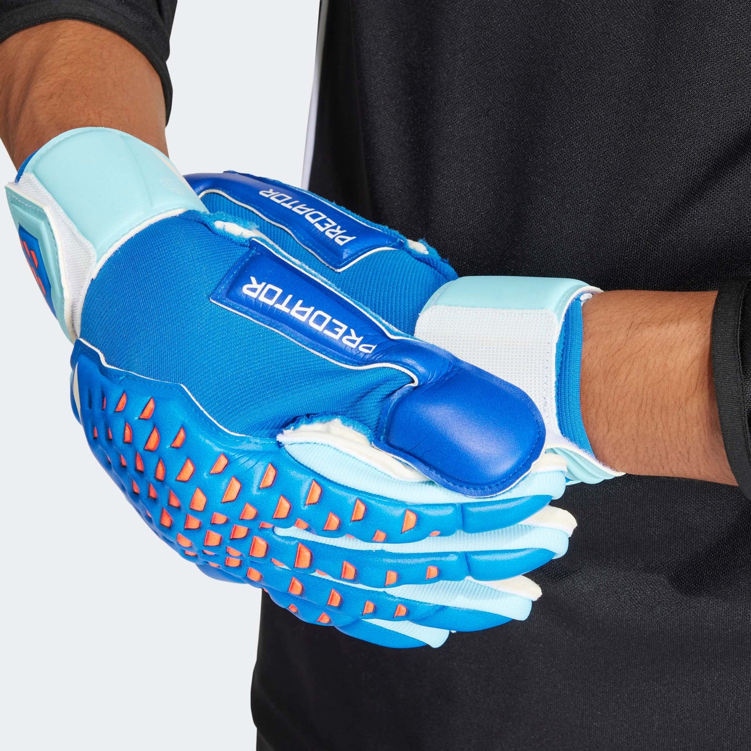 adidas Predator GL Match FS Goalkeeper Gloves Bright Royal/Bliss Blue/White (Detail 1)