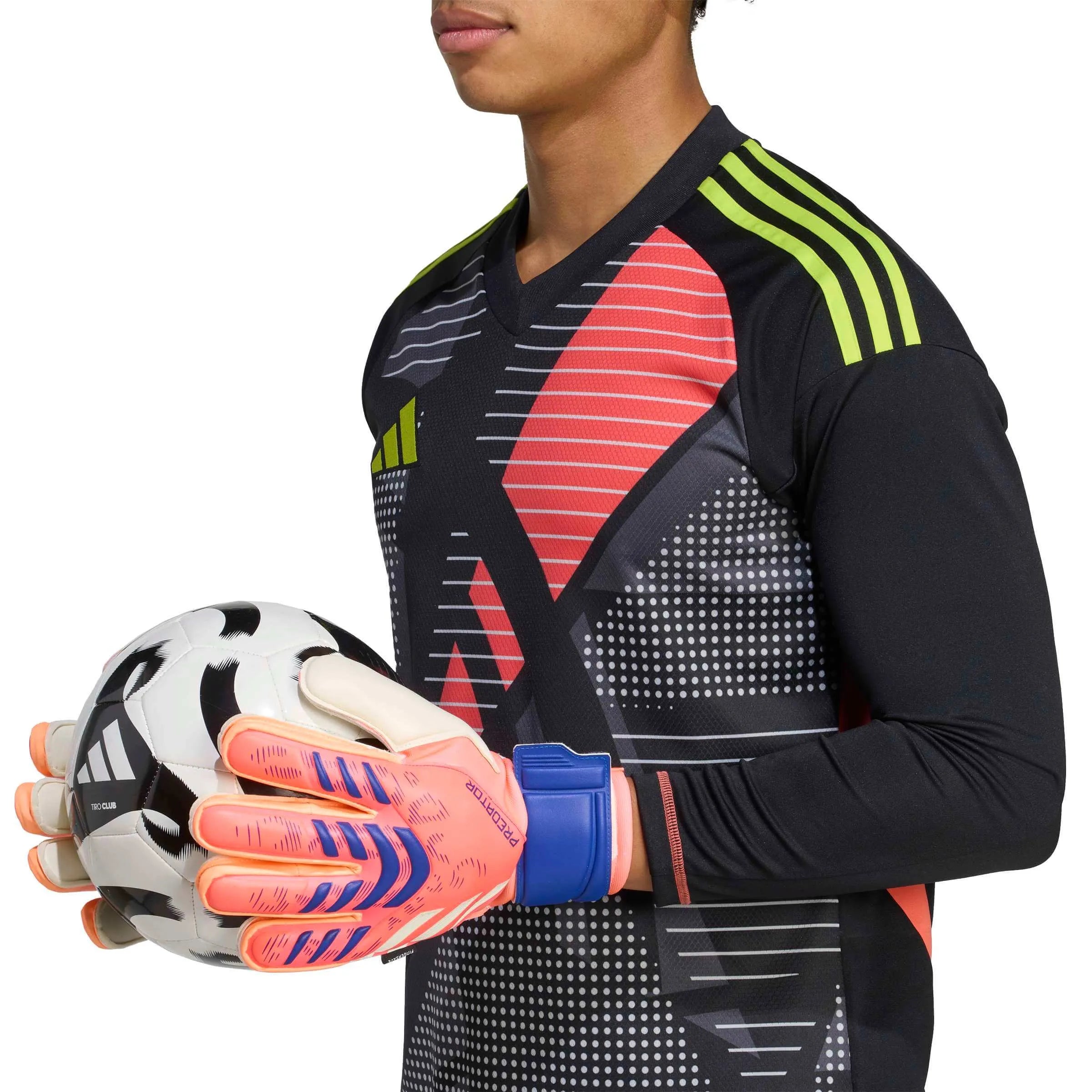adidas Predator GL Match Fingersave Goalkeeper Gloves (Model 1)