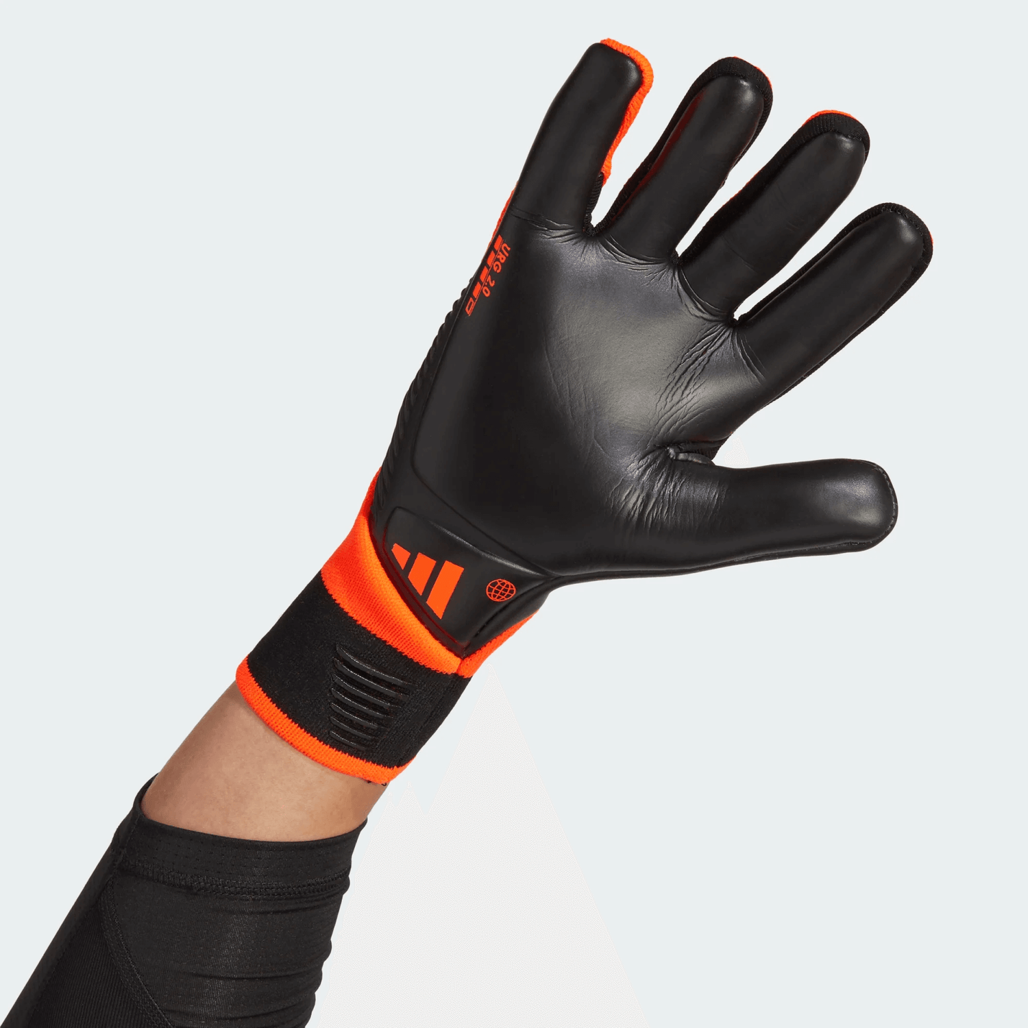 adidas Predator GL Pro Gloves Solar Orange Black Black (Single - Inner)