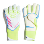 adidas Predator GL Pro Goalkeeper Gloves White / Lucid Lemon / Lucid Pink (Pair)