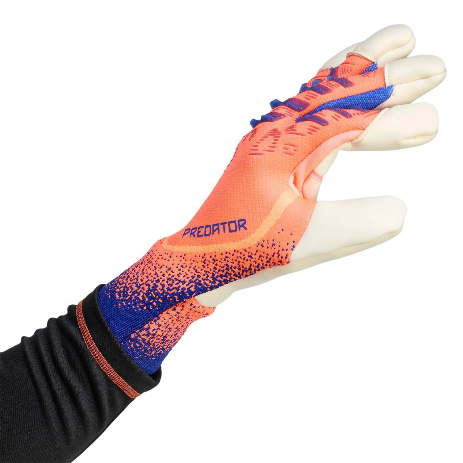 adidas Predator GL Pro Hybrid Goalkeeper Gloves Signal Coral/White/Lucid Blue (Single - Side)