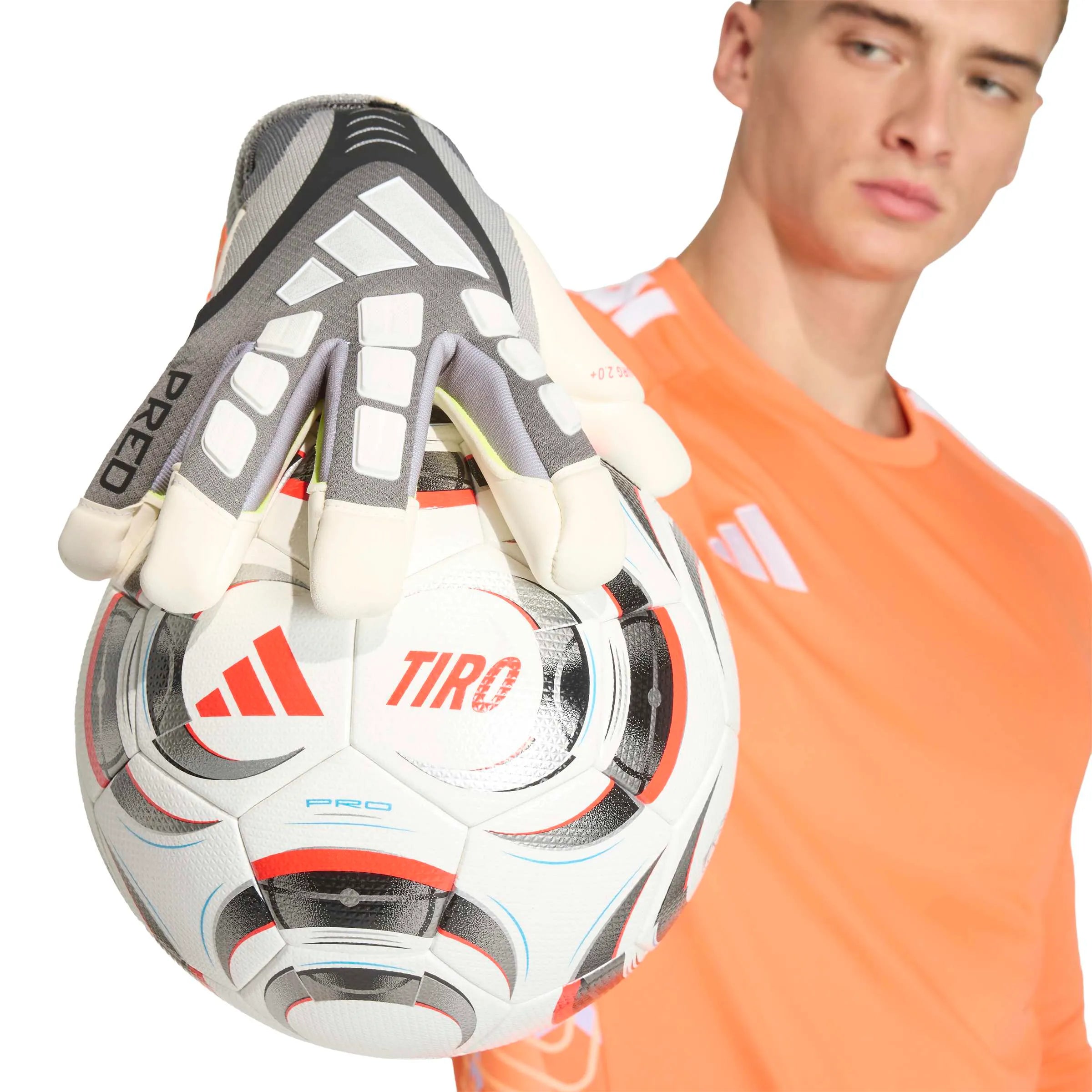 adidas Predator GL Pro Hybrid Strap Goalkeeper Gloves (Model 2)
