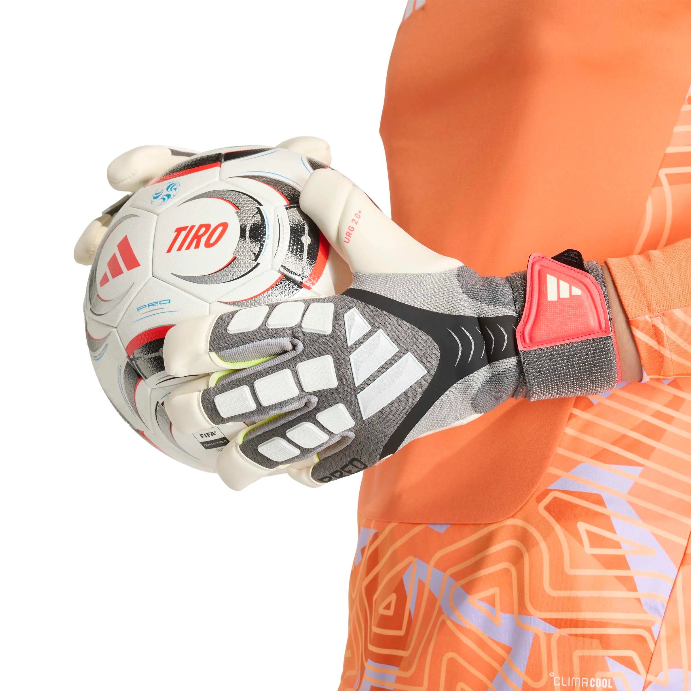 adidas Predator GL Pro Hybrid Strap Goalkeeper Gloves (Model 3)