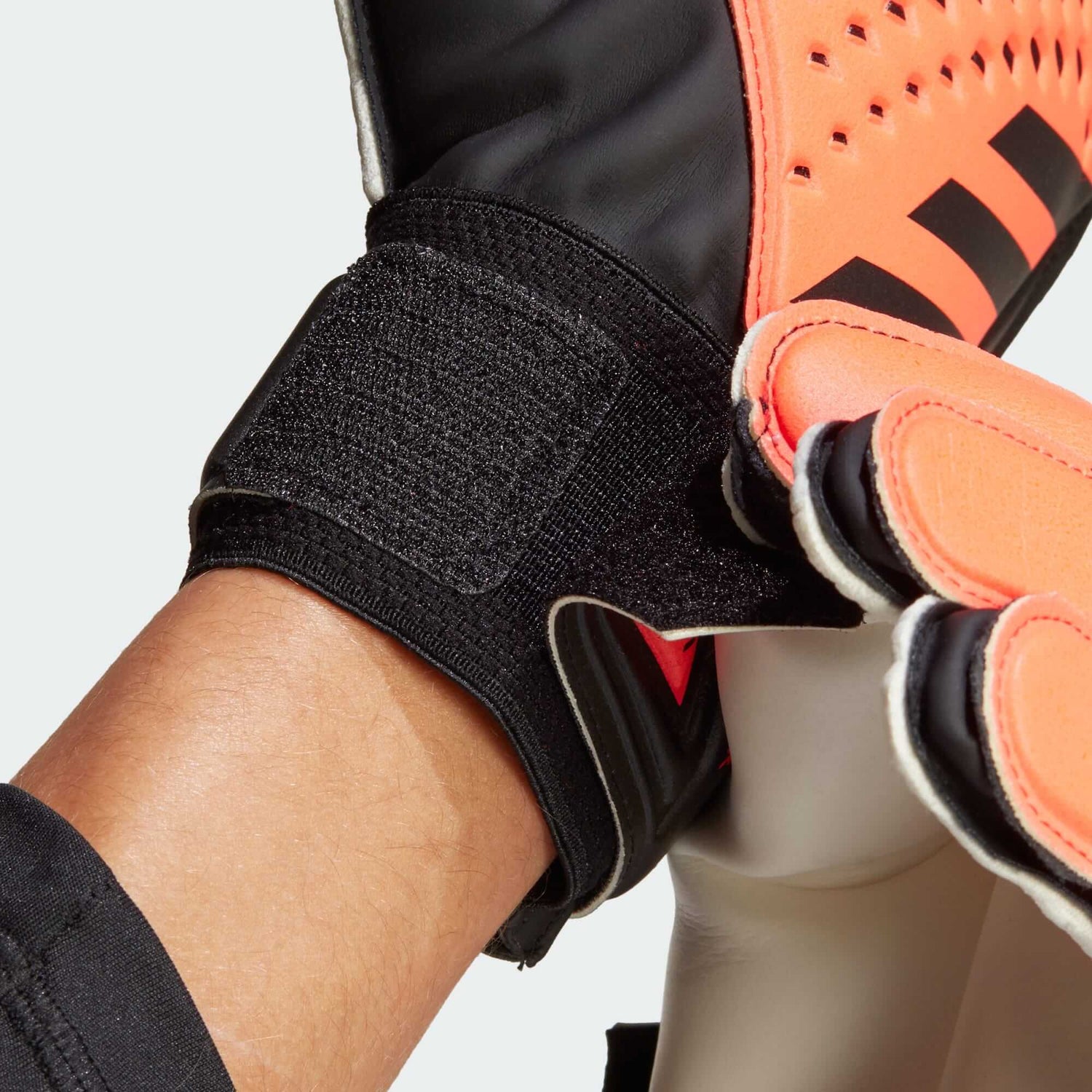 adidas Predator GL Training Gloves Solar Orange Black Black (Detail 1)