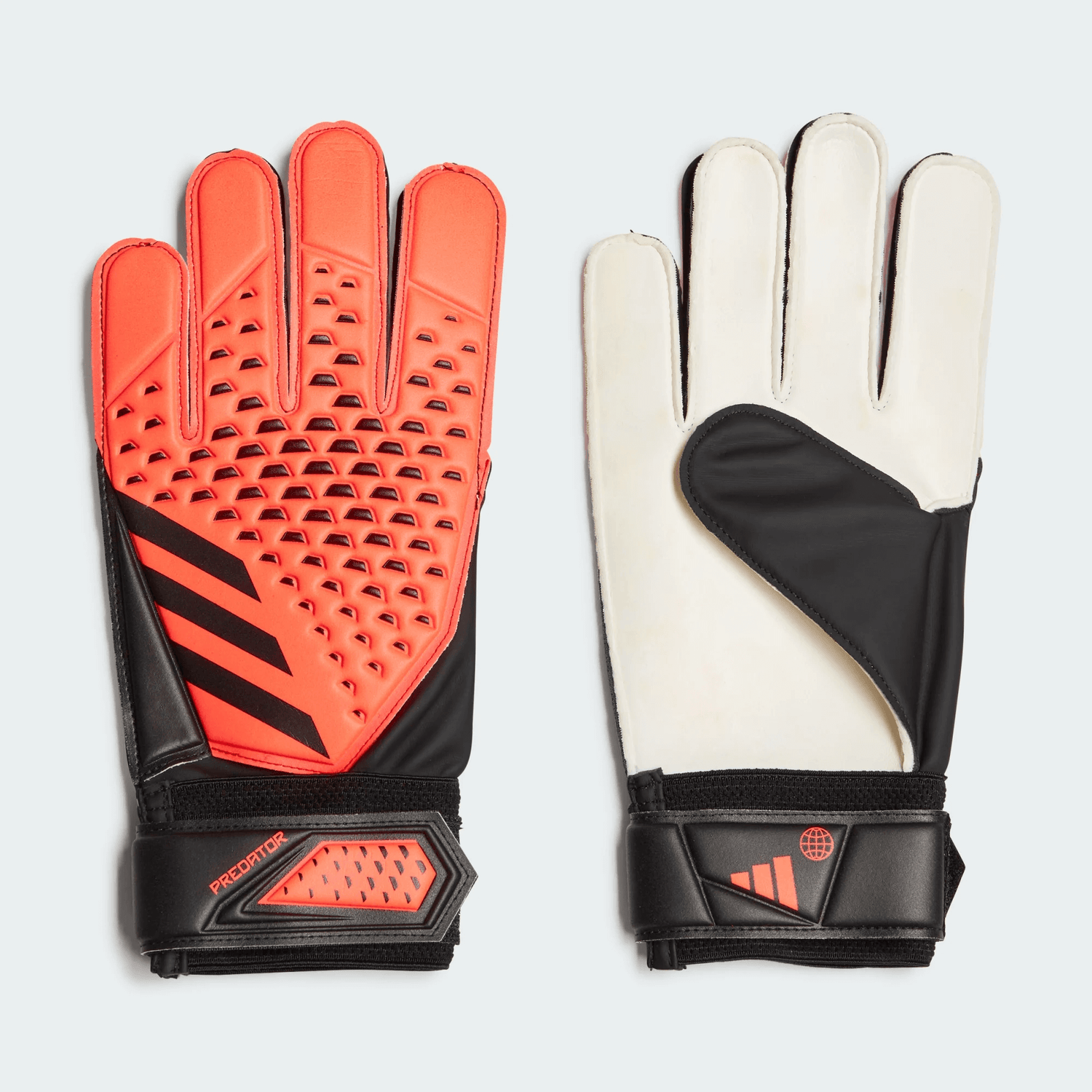 adidas Predator GL Training Gloves Solar Orange Black Black (Pair)