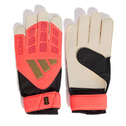 adidas Predator GL Training Goalkeeper Gloves Solar Turbo - Black - White (Pair)
