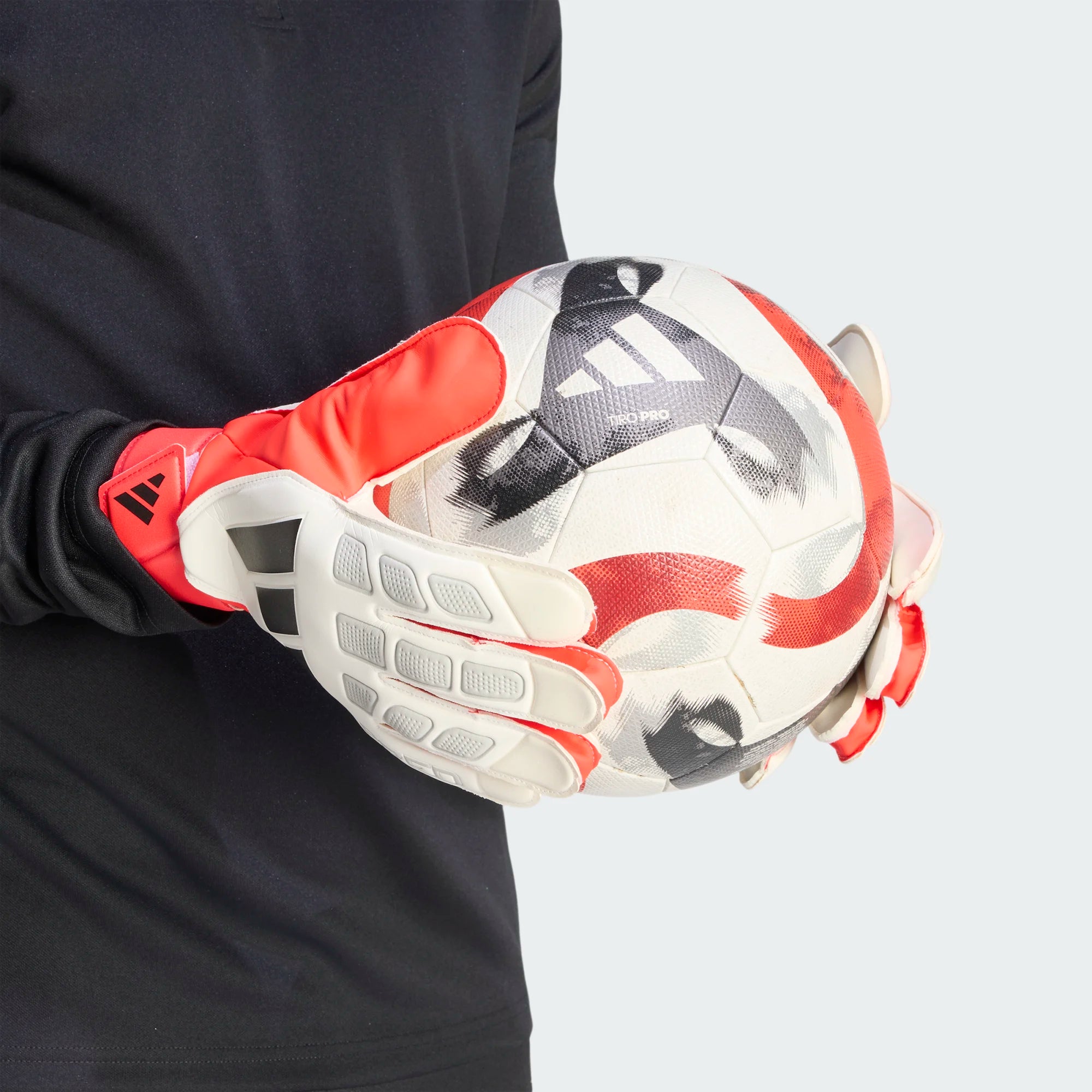 adidas Predator GL Training Goalkeeper Gloves White / Lucid Red / Black (Model 2)