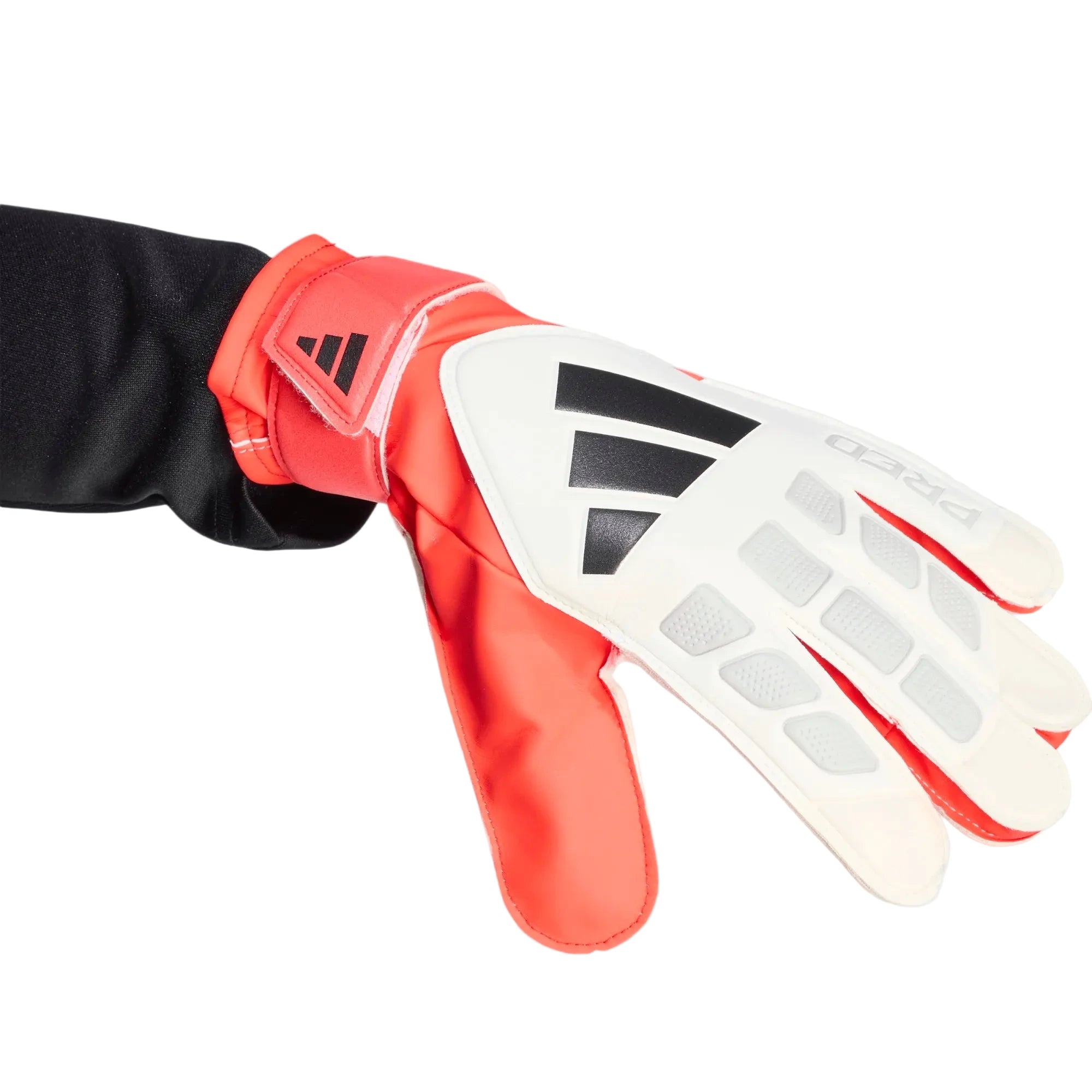 adidas Predator GL Training Goalkeeper Gloves White / Lucid Red / Black (Single - Side)