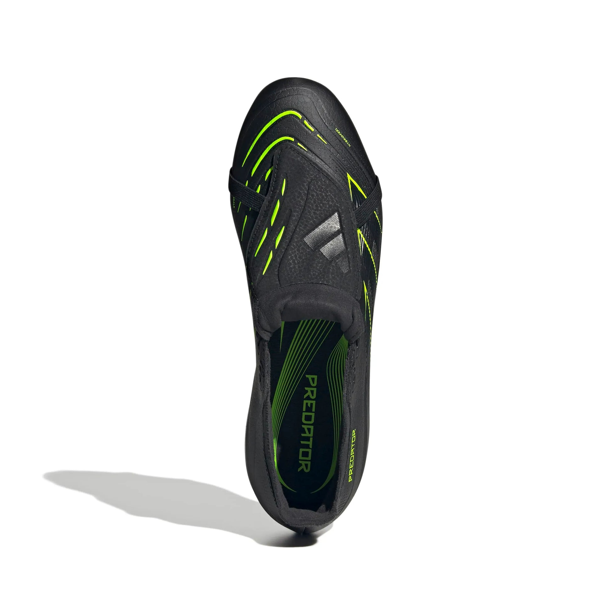 adidas Predator League Fold-Over Tongue Firm-Multi Ground Soccer Cleats - Electric Stealth Pack (FA25) (Top)