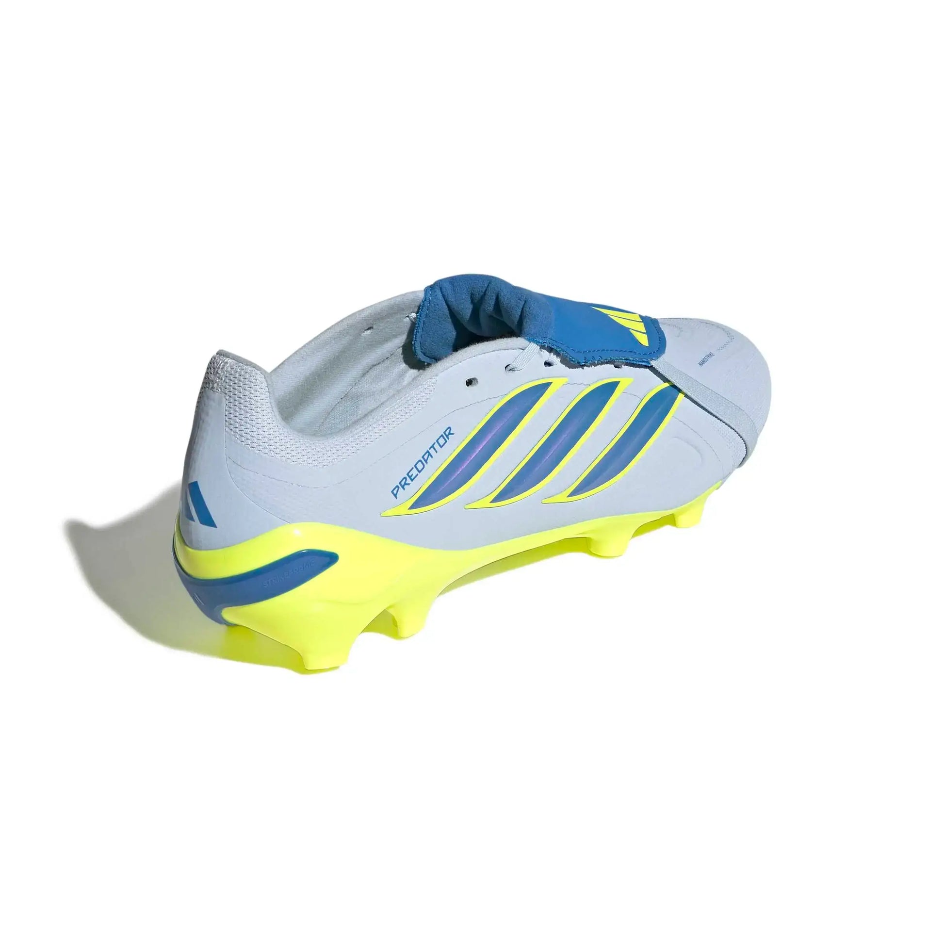 adidas Predator League Fold-Over Tongue Firm Ground Soccer Cleats - Ice Cold Precision Pack (SP26) (Lateral - Back)