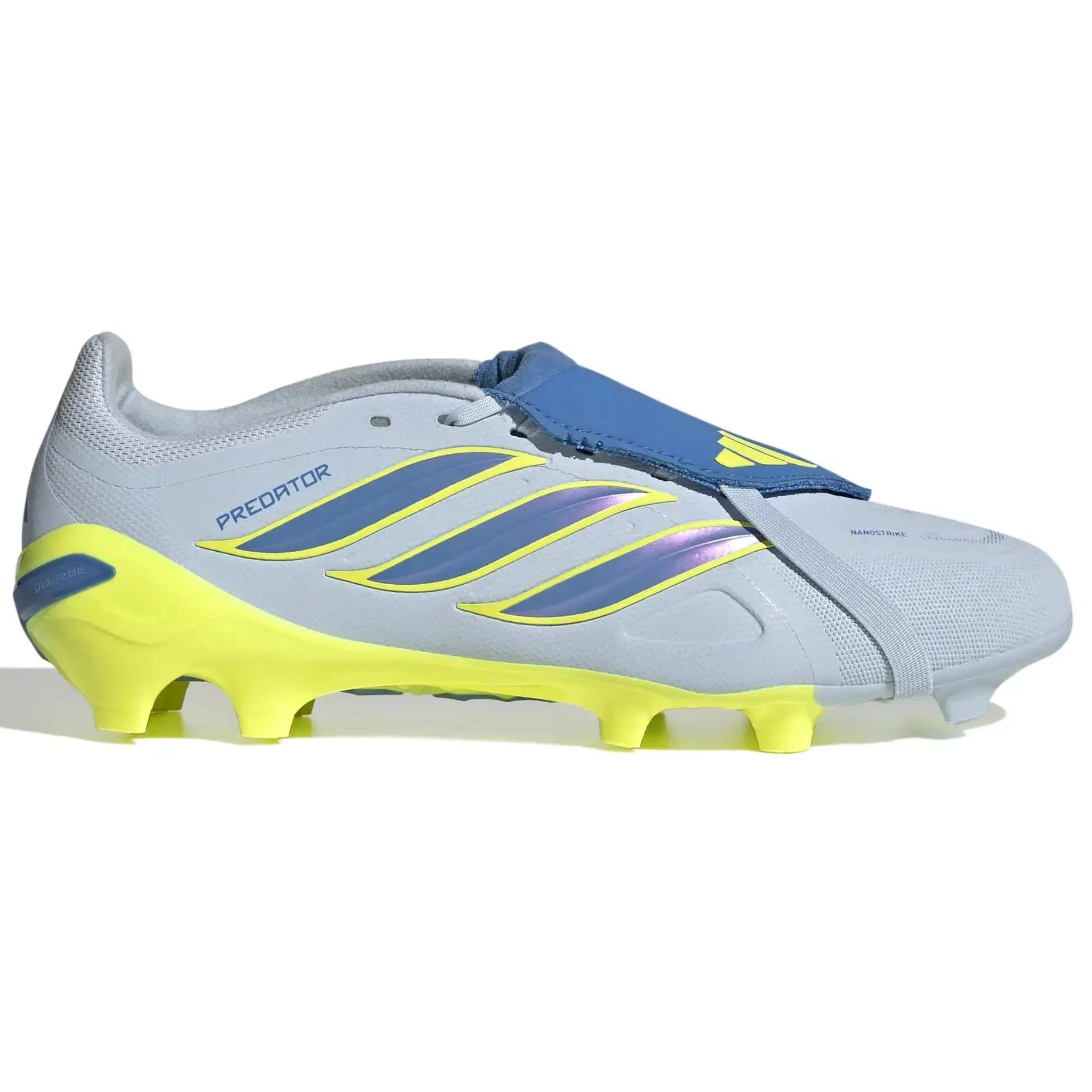 adidas Predator League Fold-Over Tongue Firm Ground Soccer Cleats - Ice Cold Precision Pack (SP26) (Side 1)
