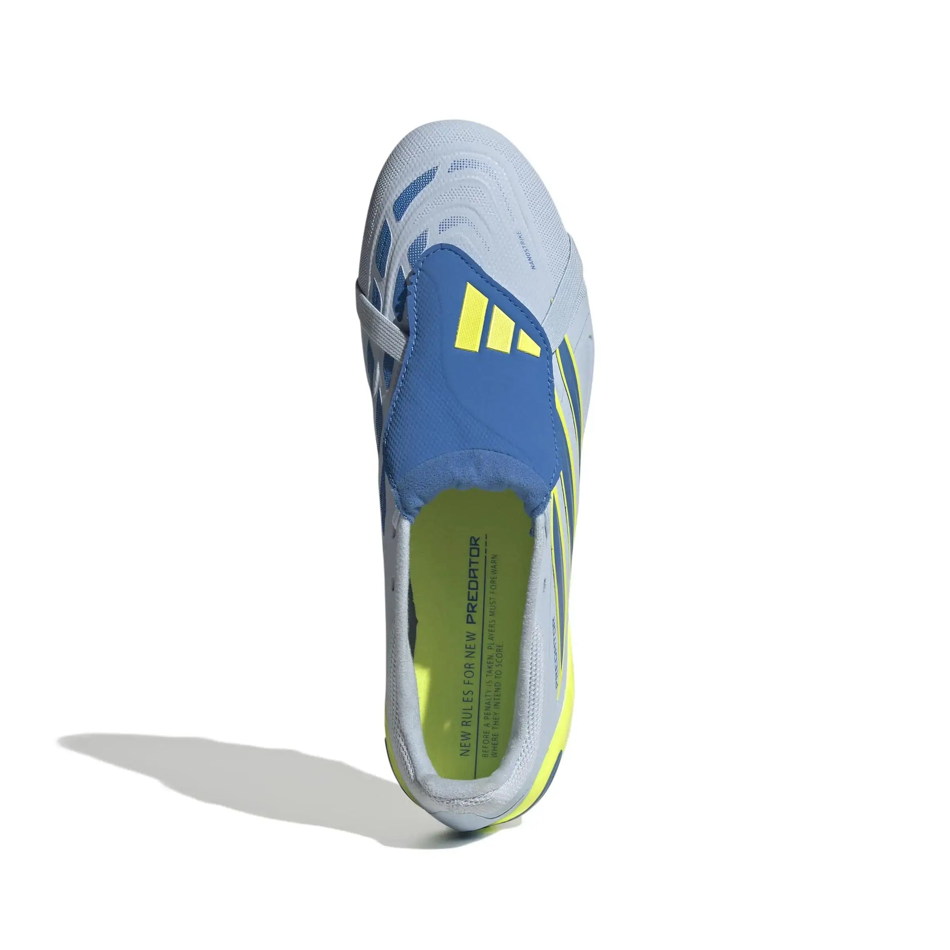 adidas Predator League Fold-Over Tongue Firm Ground Soccer Cleats - Ice Cold Precision Pack (SP26) (Top)