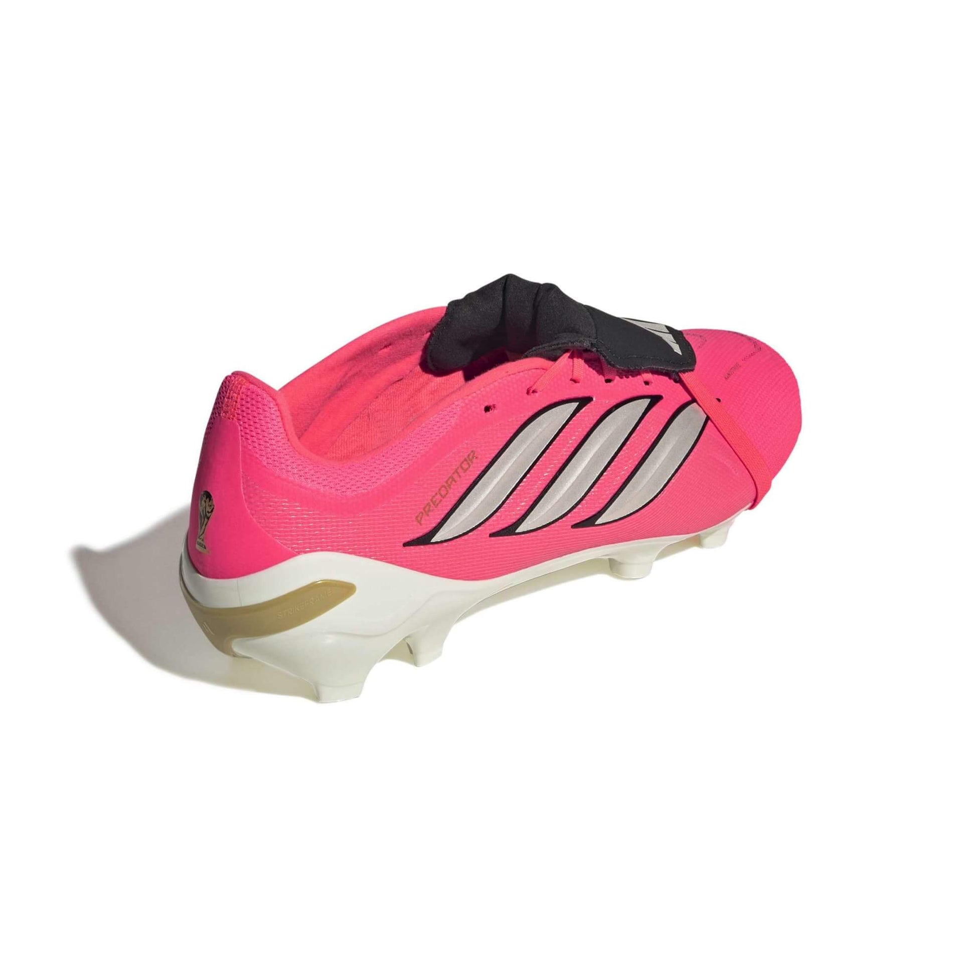 adidas Predator League Fold-Over Tongue Firm Ground Soccer Cleats - Road To Glory Pack (SP26) (Lateral - Back)