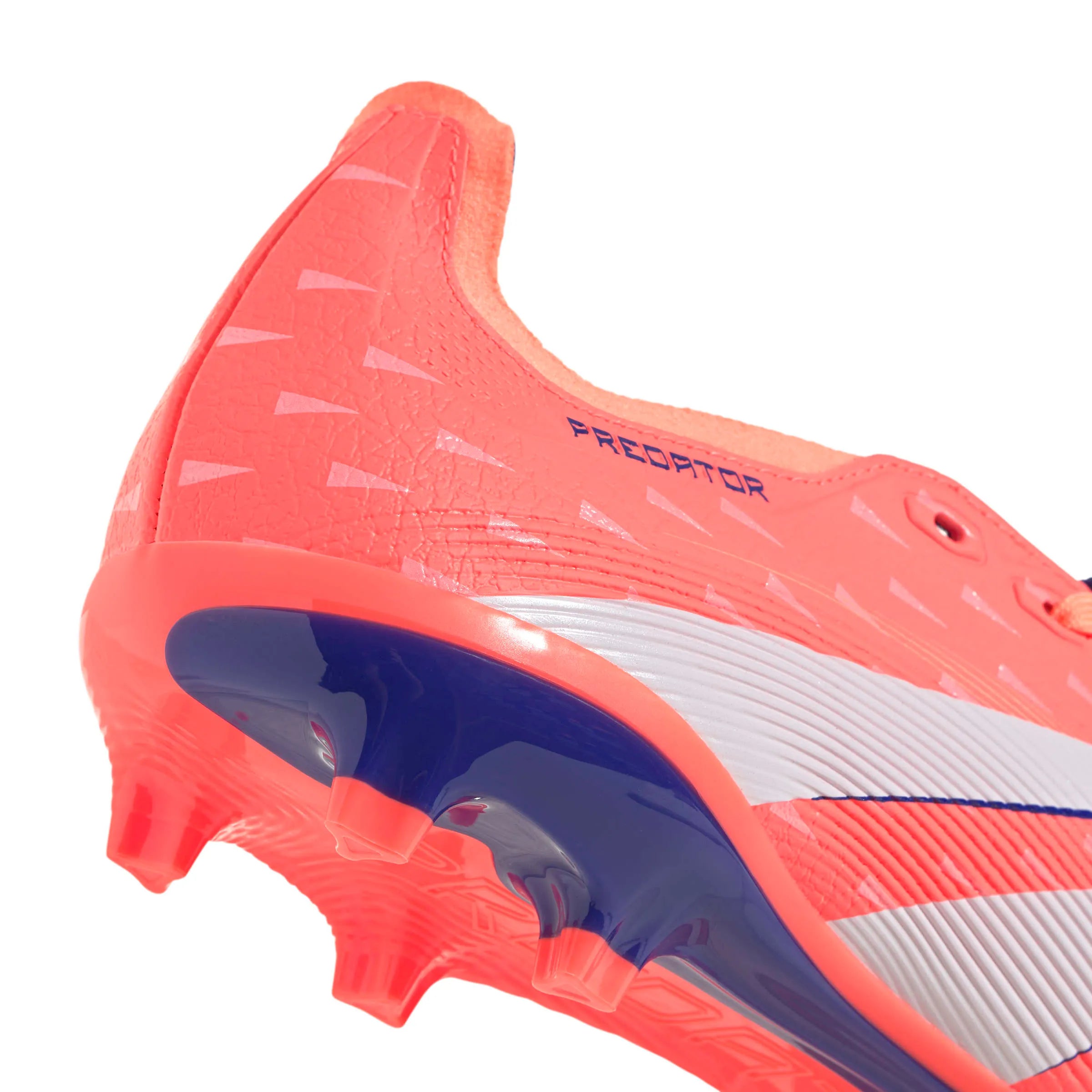 adidas Predator League Fold-Over Tongue Firm/Multi Ground Soccer Cleats - Coral Blaze Pack (FA25) (Detail 2)