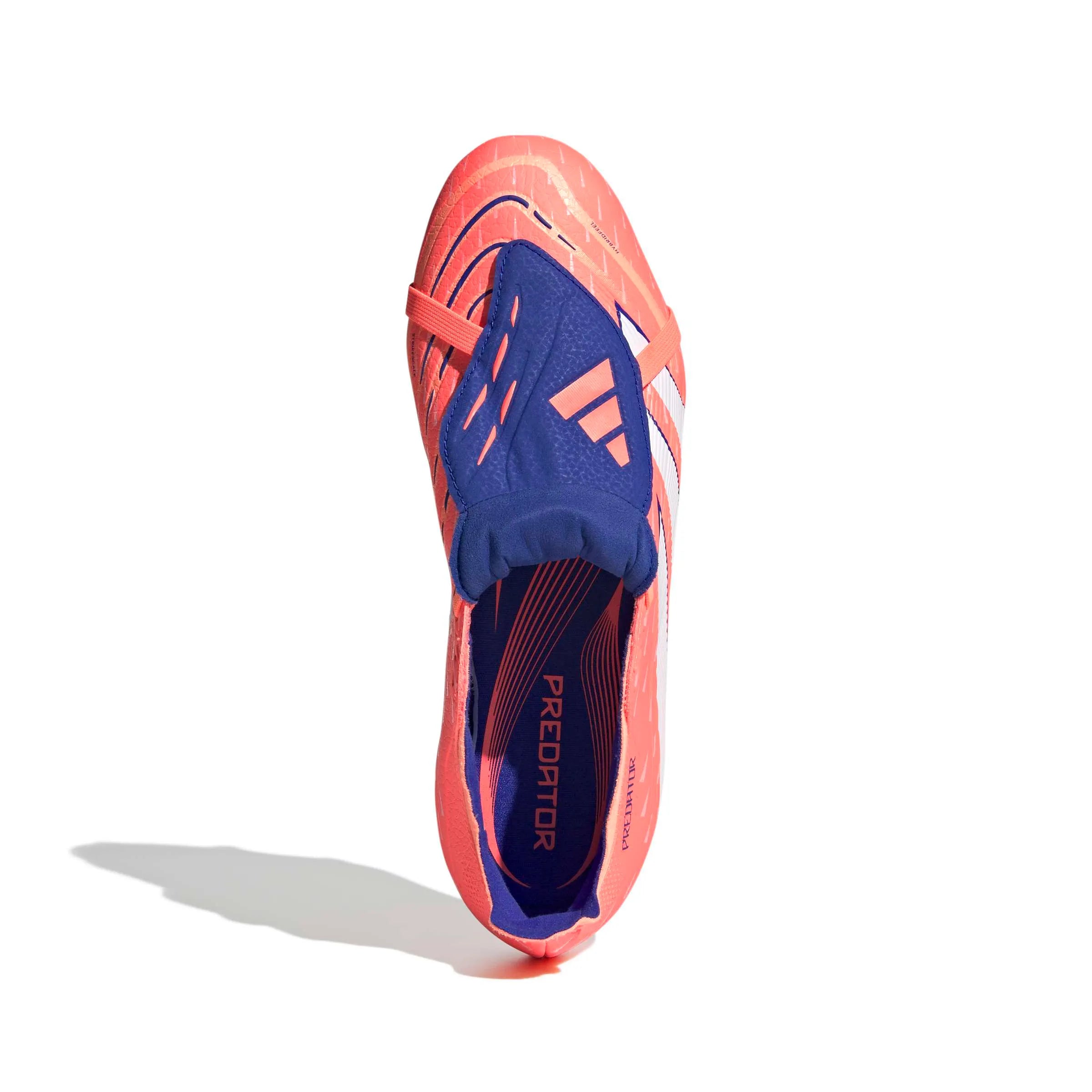 adidas Predator League Fold-Over Tongue Firm/Multi Ground Soccer Cleats - Coral Blaze Pack (FA25) (Top)