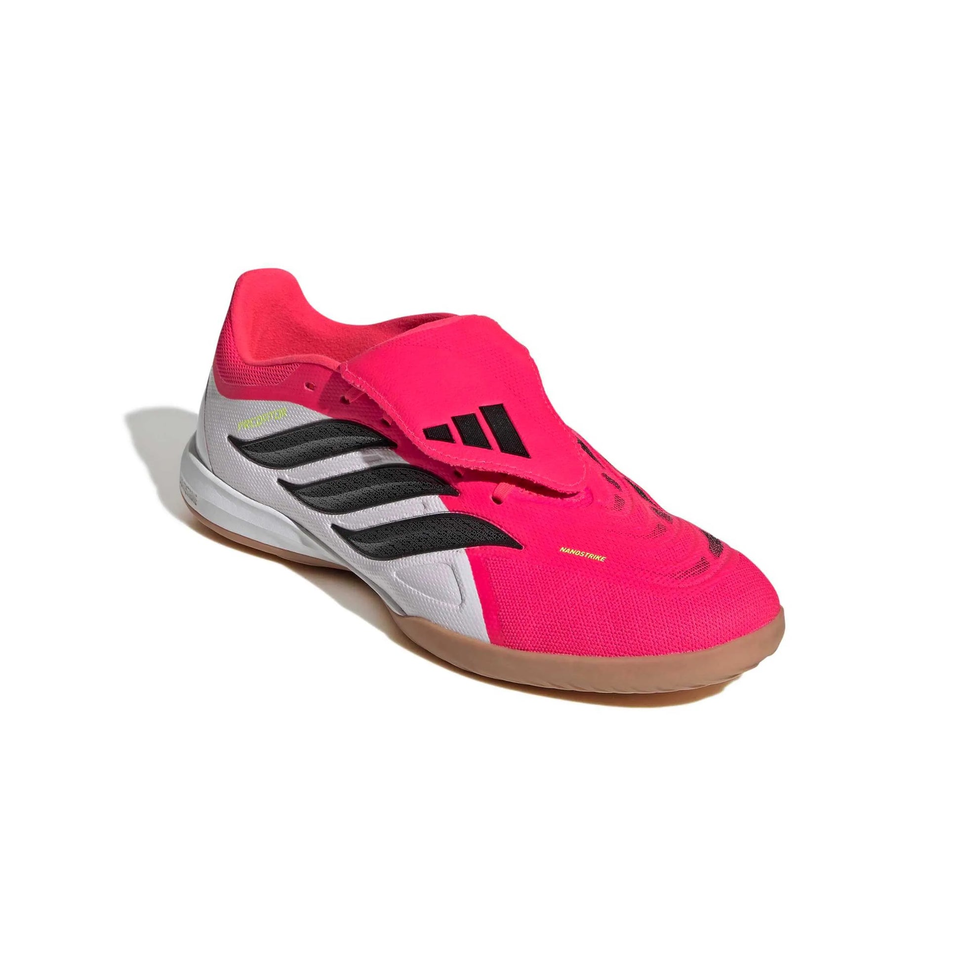 adidas Predator League Fold-Over Tongue Indoor Soccer Shoes - Born For Goals Pack (SP26) - (Lateral - Front)