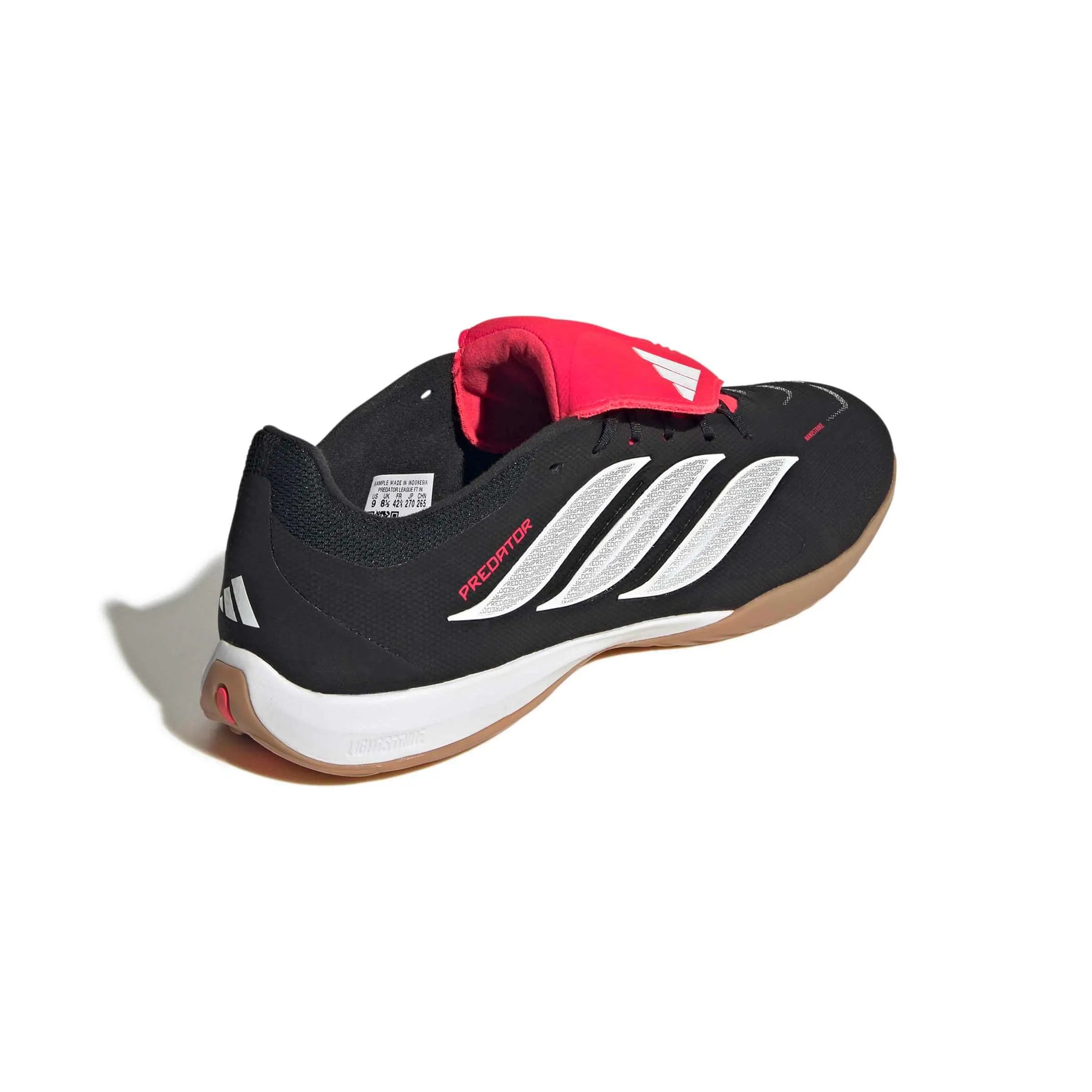 adidas Predator League Fold-Over Tongue Indoor Soccer Shoes - Immortal DNA Pack (SP26) (Lateral - Back)