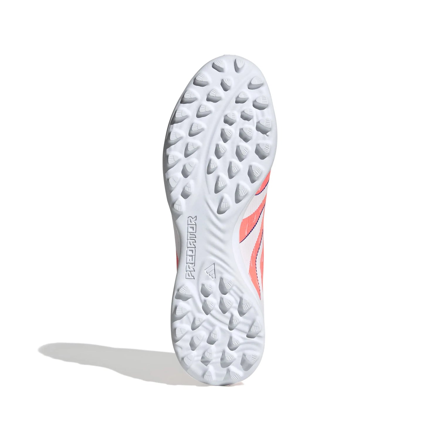 adidas Predator League Fold-Over Tongue Turf Soccer Shoes - Coral Blaze Pack (FA25) (Bottom)