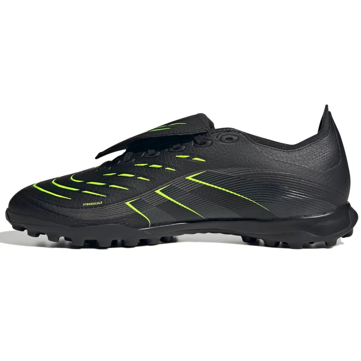adidas Predator League Fold-Over Tongue Turf Soccer Shoes - Electric Stealth Pack (FA25) (Side 2)