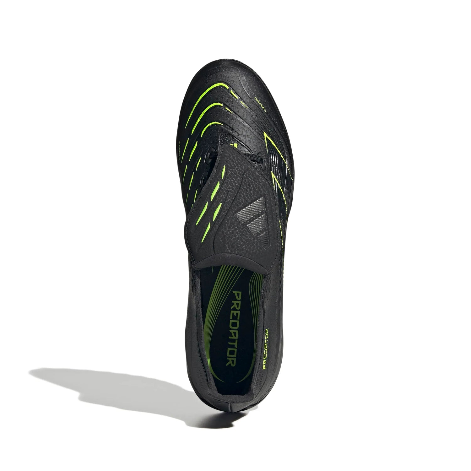adidas Predator League Fold-Over Tongue Turf Soccer Shoes - Electric Stealth Pack (FA25) (Top)