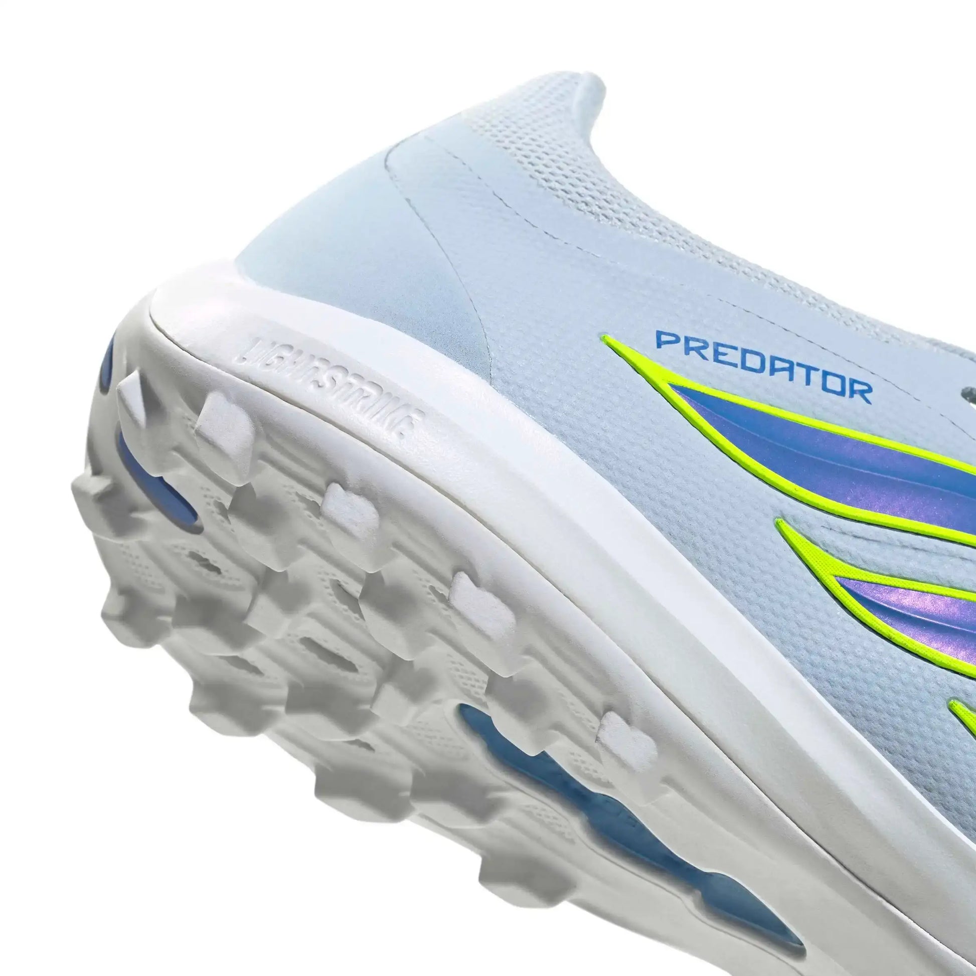 adidas Predator League Fold-Over Tongue Turf Soccer Shoes - Ice Cold Precision Pack (SP26) (Detail 2)