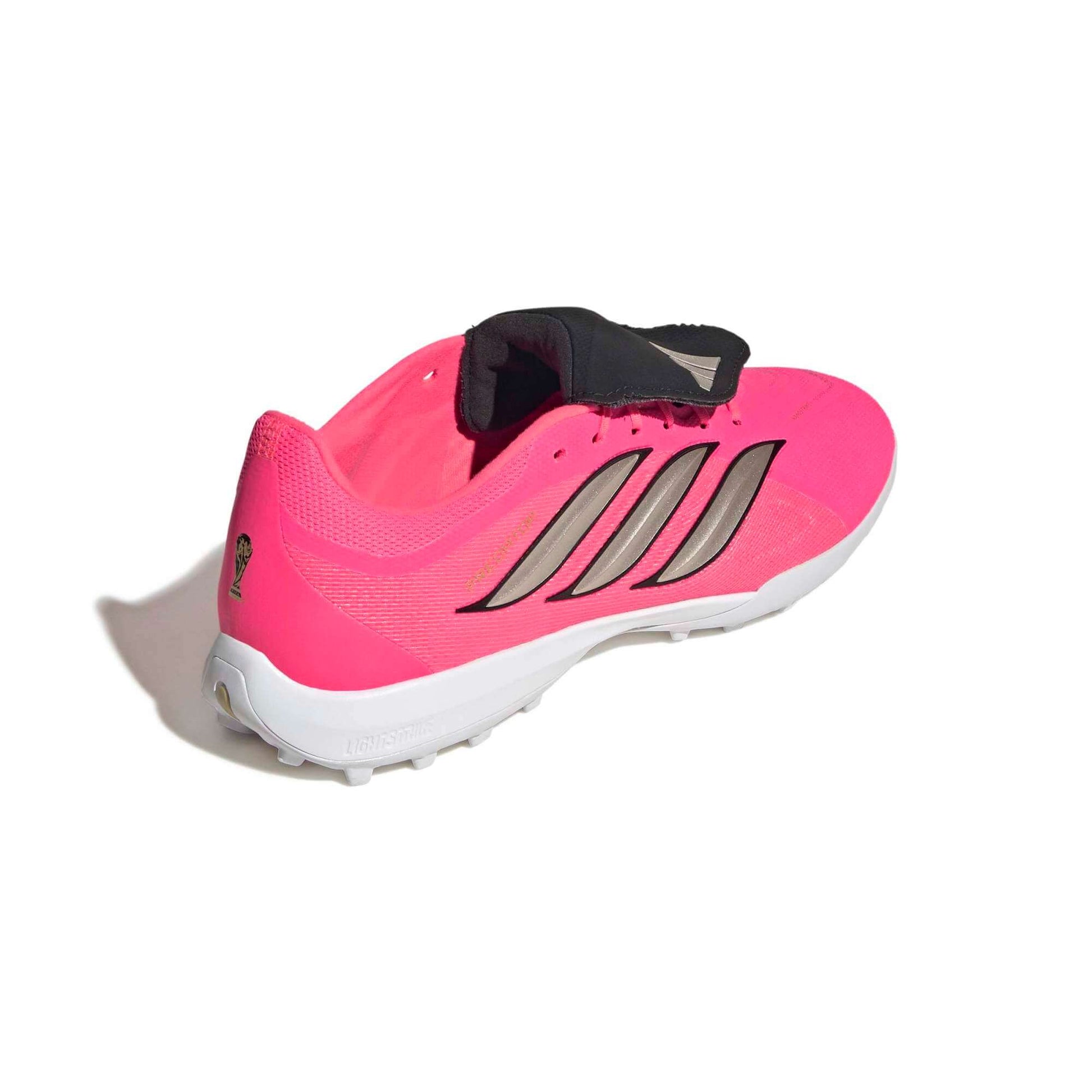 adidas Predator League Fold-Over Tongue Turf Soccer Shoes - Road To Glory Pack (SP26) (Lateral - Back)