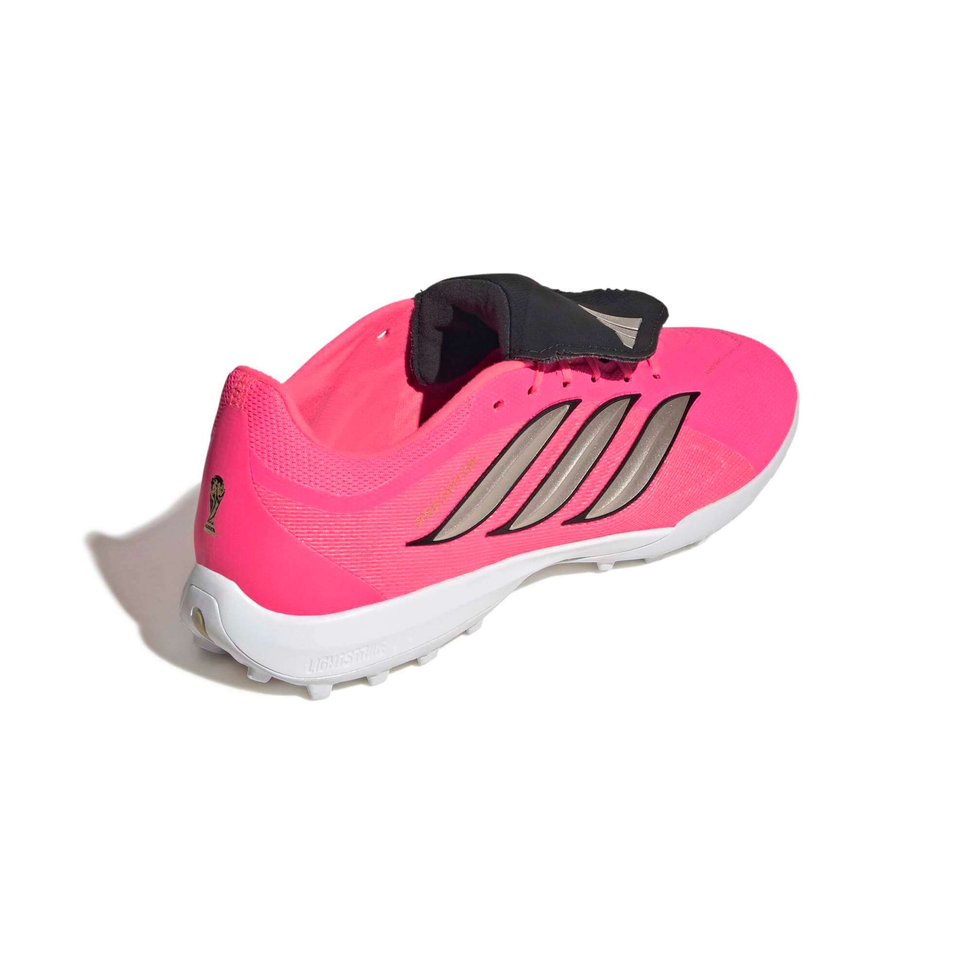 adidas Predator League Fold-Over Tongue Turf Soccer Shoes - Road To Glory Pack (SP26) (Lateral - Back)