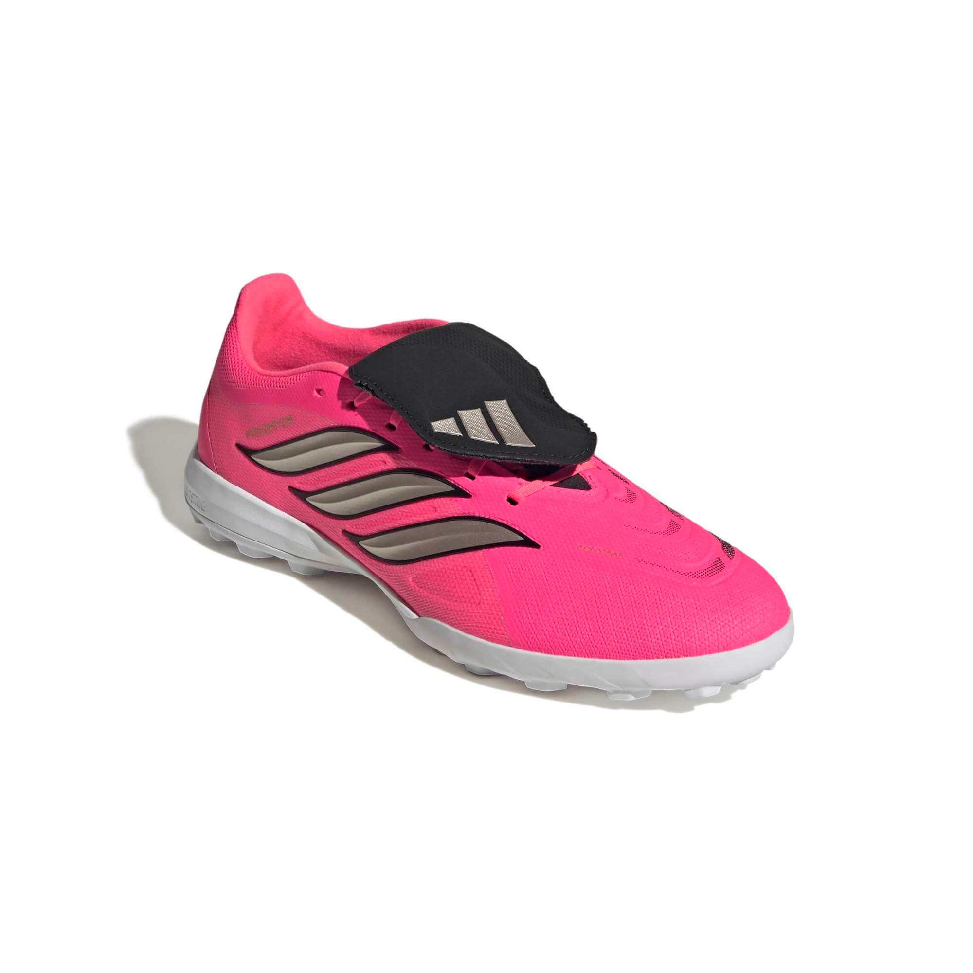 adidas Predator League Fold-Over Tongue Turf Soccer Shoes - Road To Glory Pack (SP26) (Lateral - Front)
