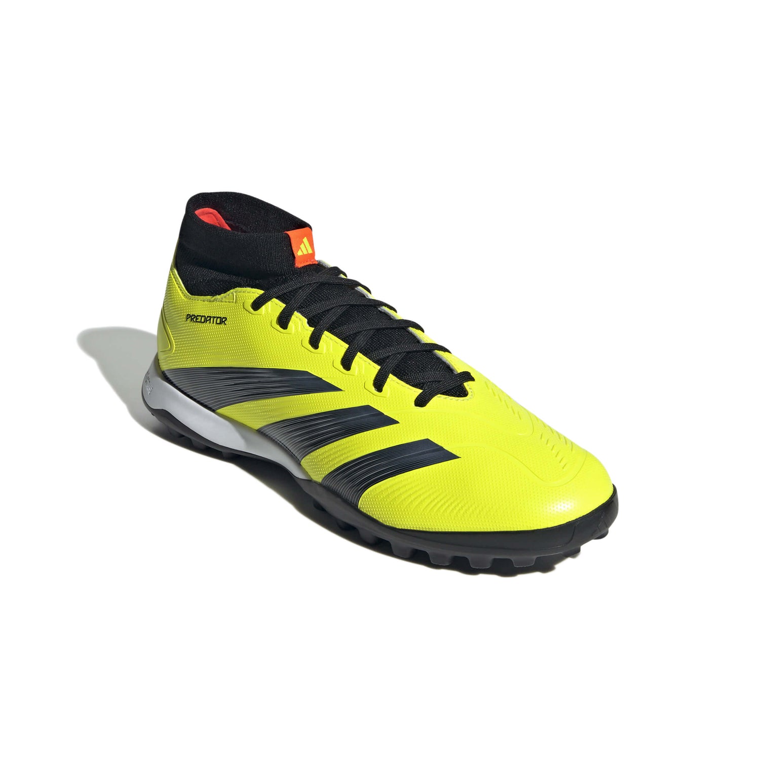 adidas Predator League Sock Turf - Energy Citrus Pack (SP24) (Lateral - Front)