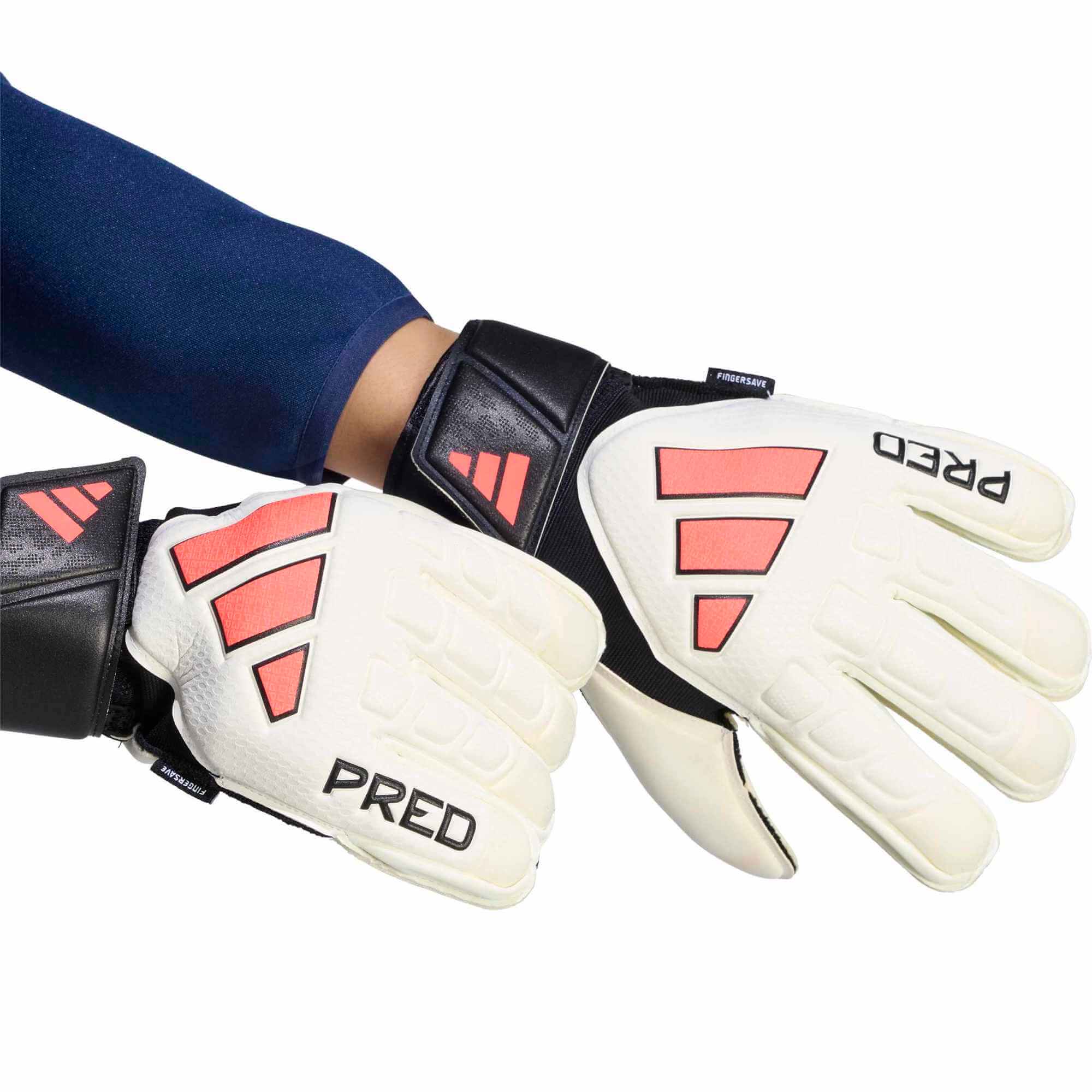 adidas Predator Match Fingersave Goalkeeper Gloves (Detail 1)