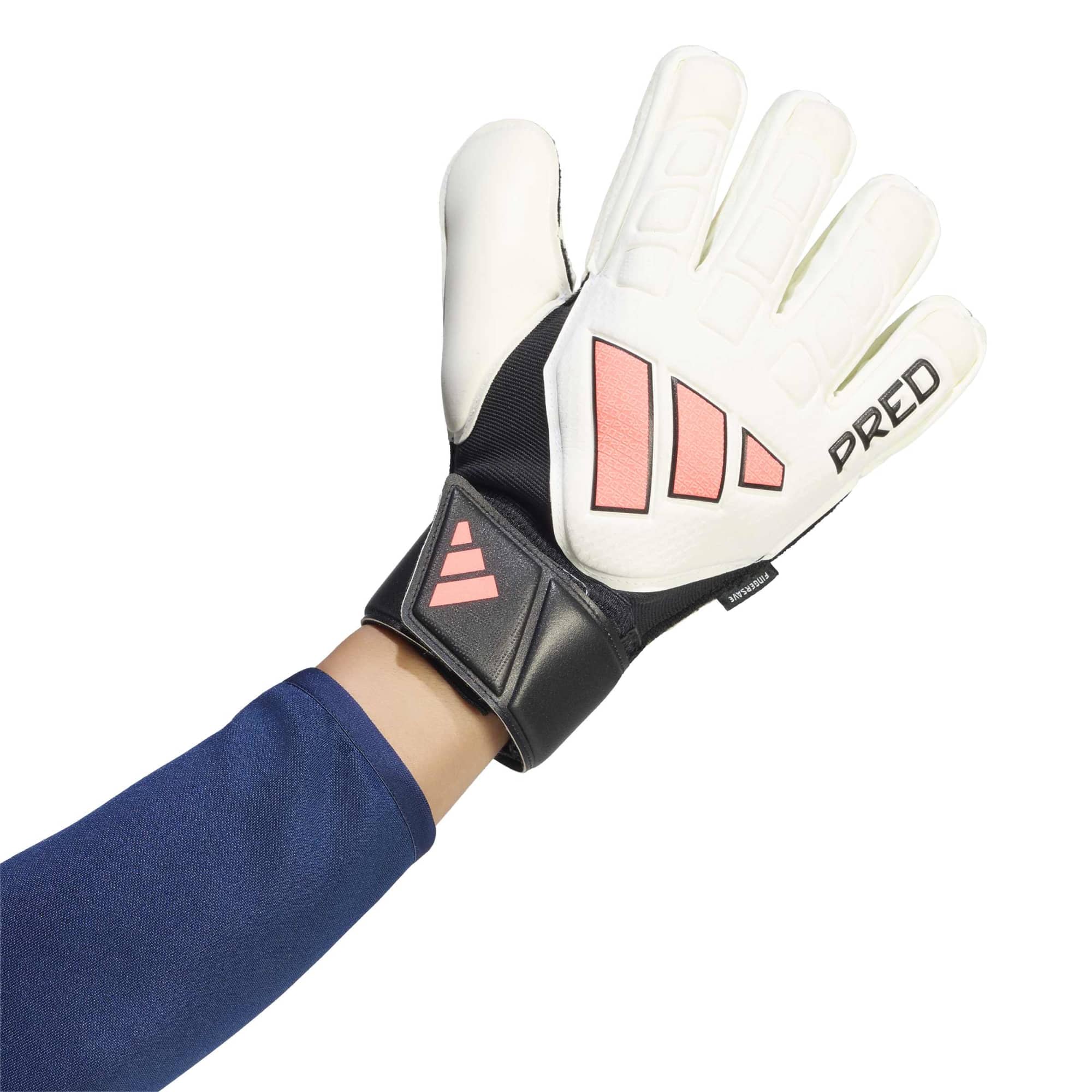 adidas Predator Match Fingersave Goalkeeper Gloves (Single - Outer)