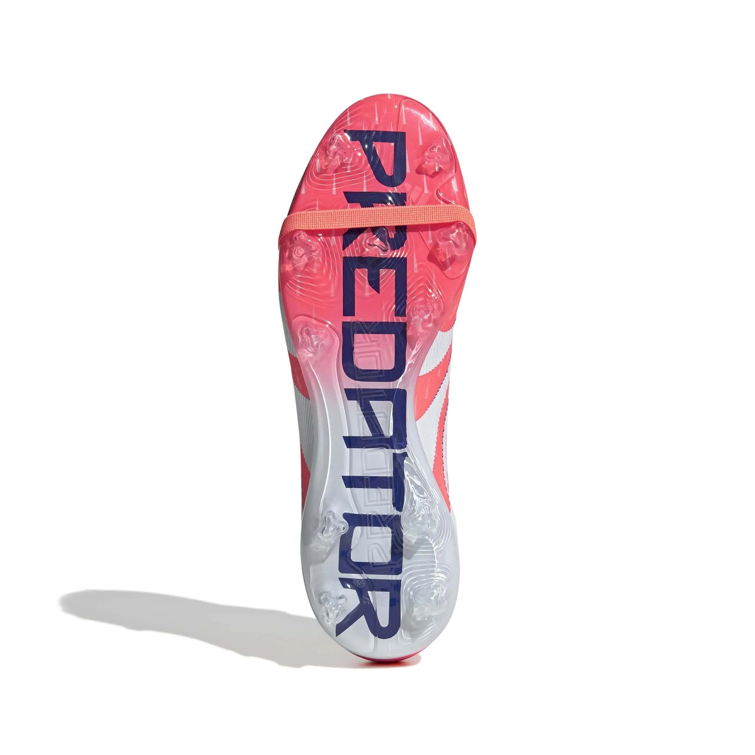 adidas Predator Pro Fold-Over Tongue Firm Ground Soccer Cleats - Coral Blaze Pack (FA25) (Bottom)