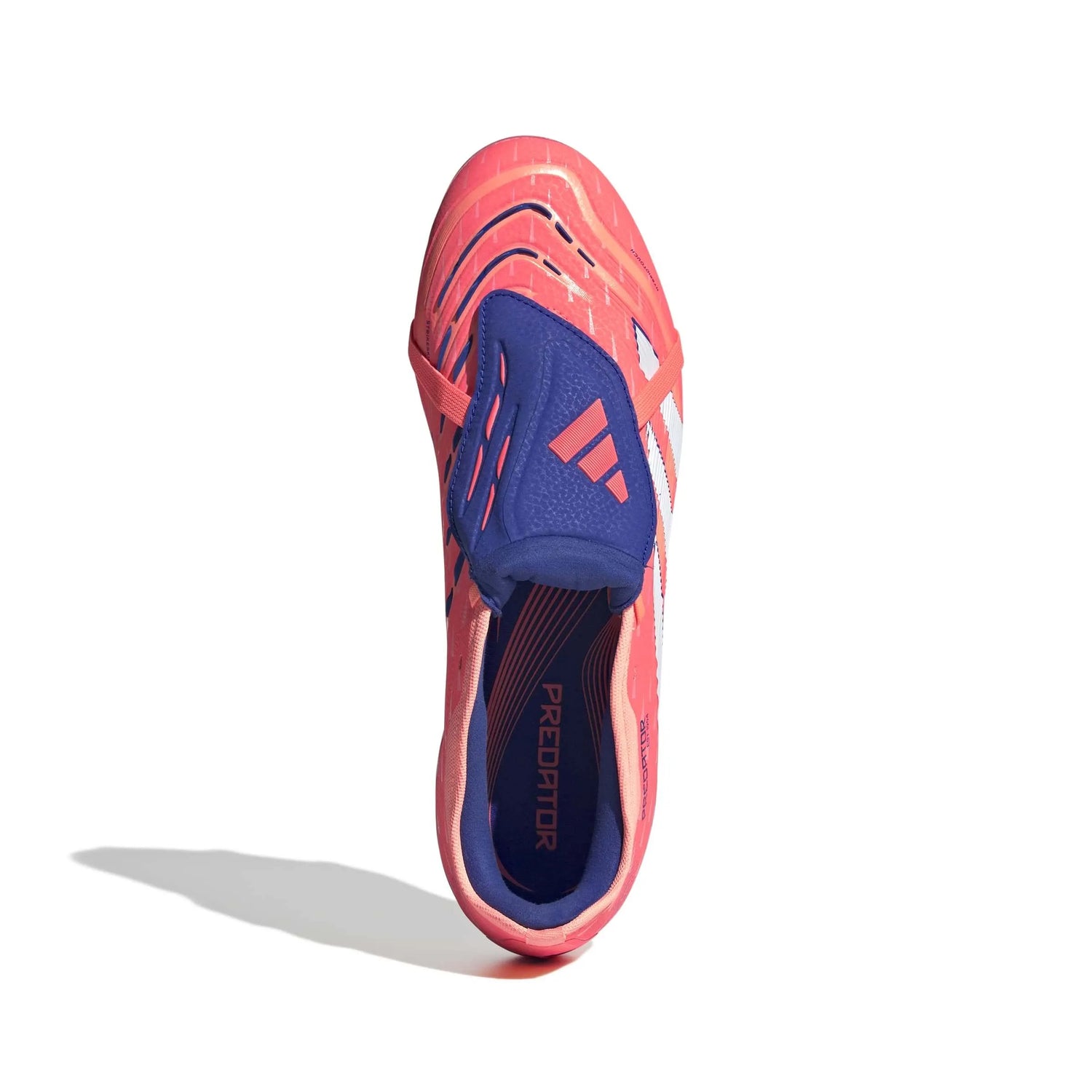 adidas Predator Pro Fold-Over Tongue Firm Ground Soccer Cleats - Coral Blaze Pack (FA25) (Top)