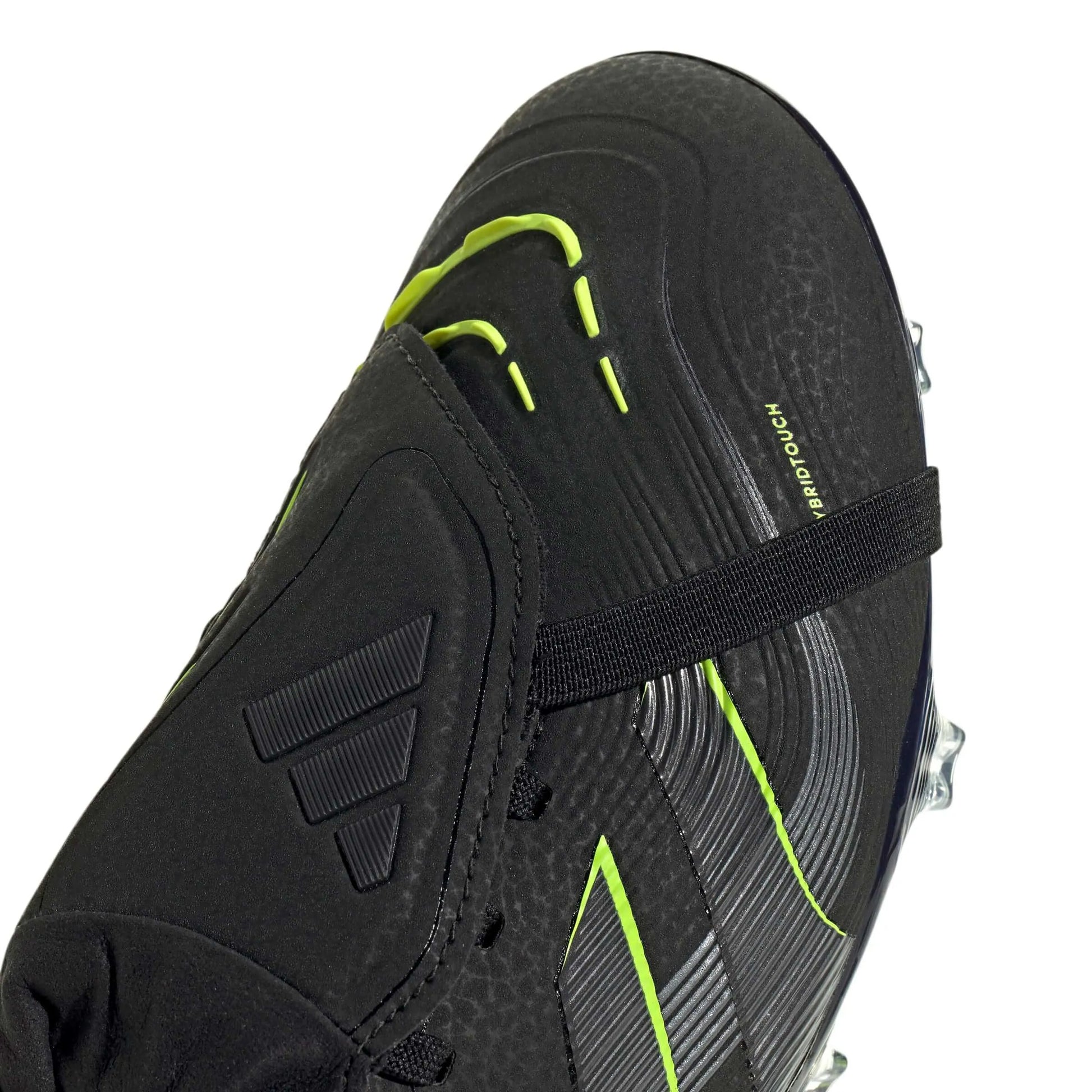 adidas Predator Pro Fold-Over Tongue Firm Ground Soccer Cleats - Electric Stealth Pack (FA25) (Detail 1)