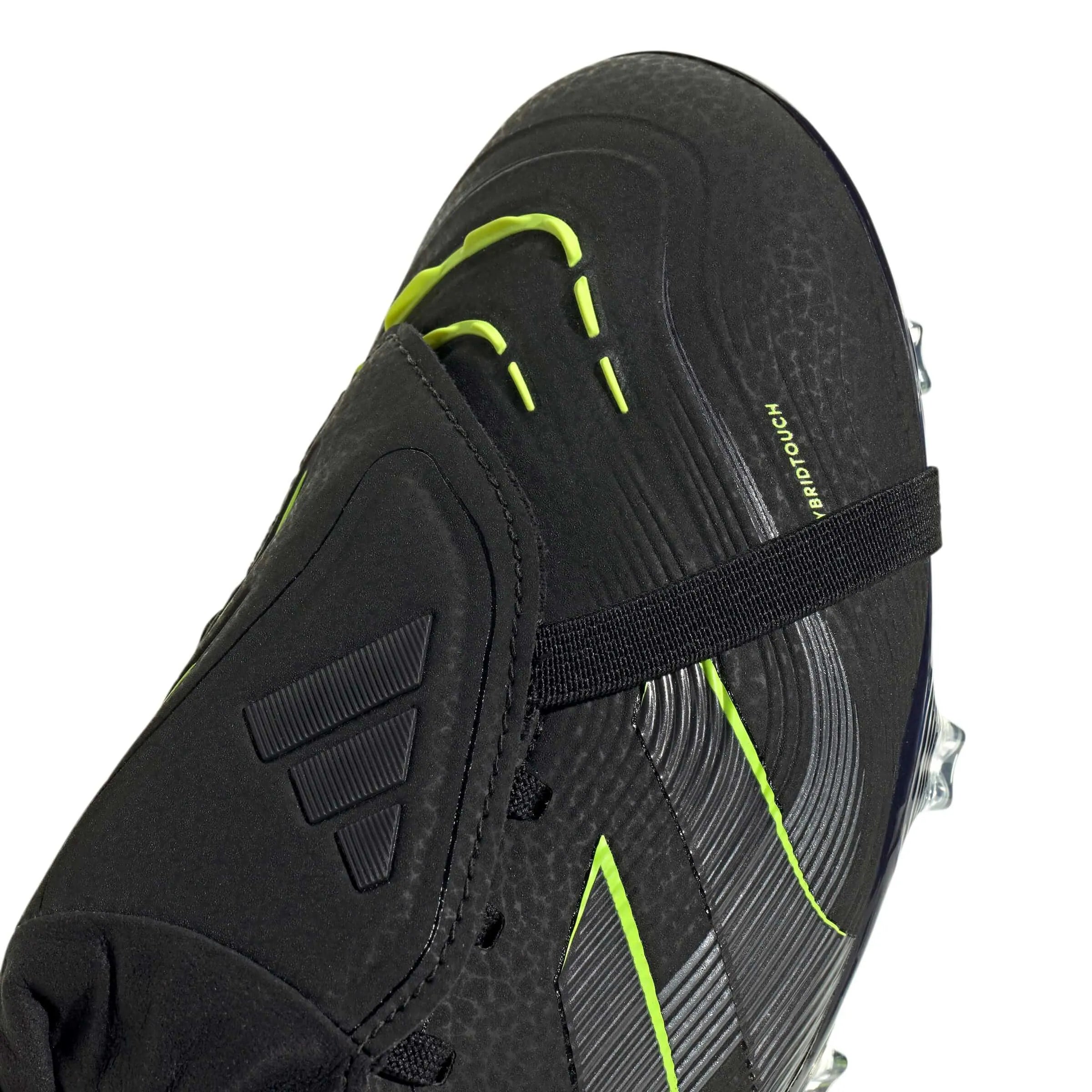 adidas Predator Pro Fold-Over Tongue Firm Ground Soccer Cleats - Electric Stealth Pack (FA25) (Detail 1)