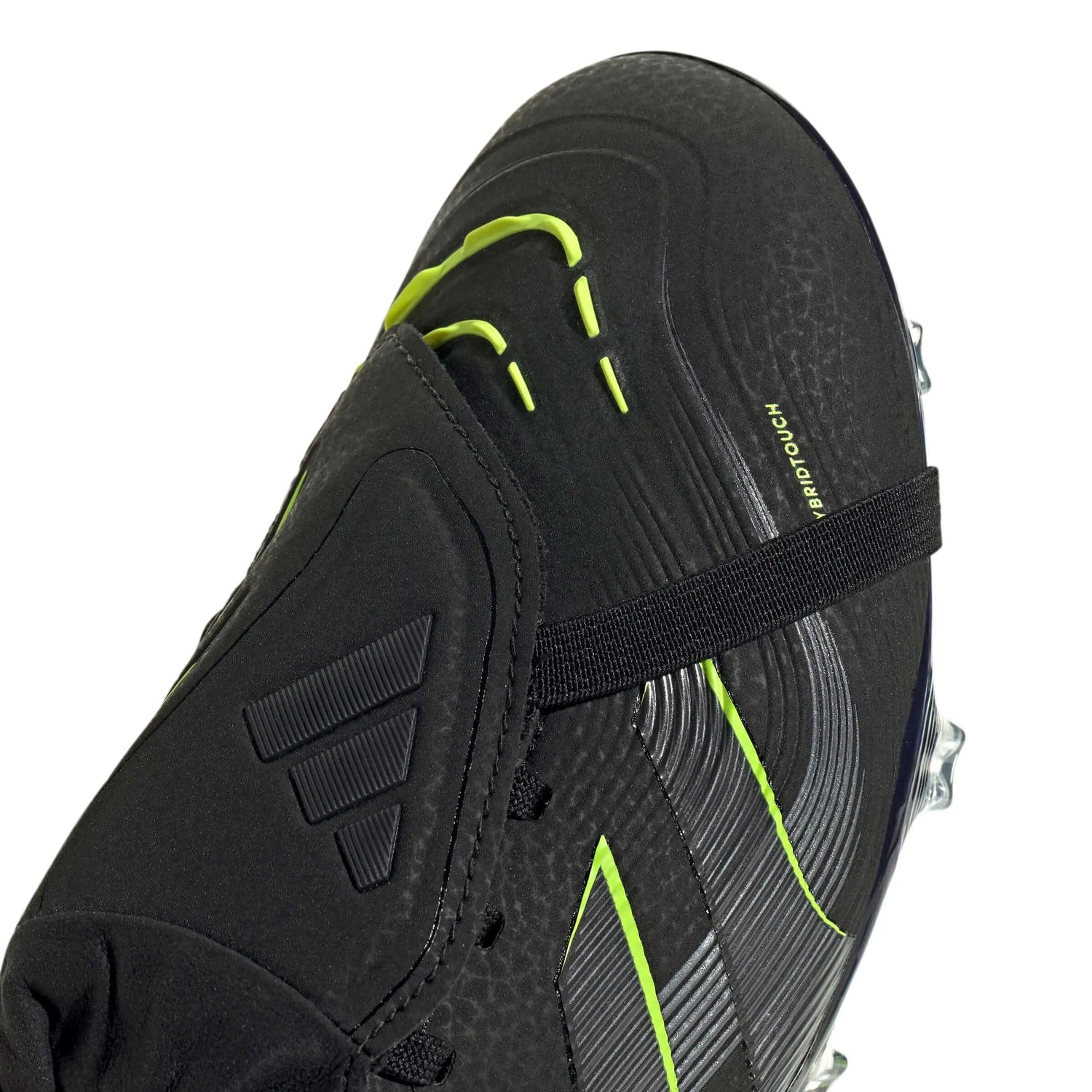 adidas Predator Pro Fold-Over Tongue Firm Ground Soccer Cleats - Electric Stealth Pack (FA25) (Detail 1)