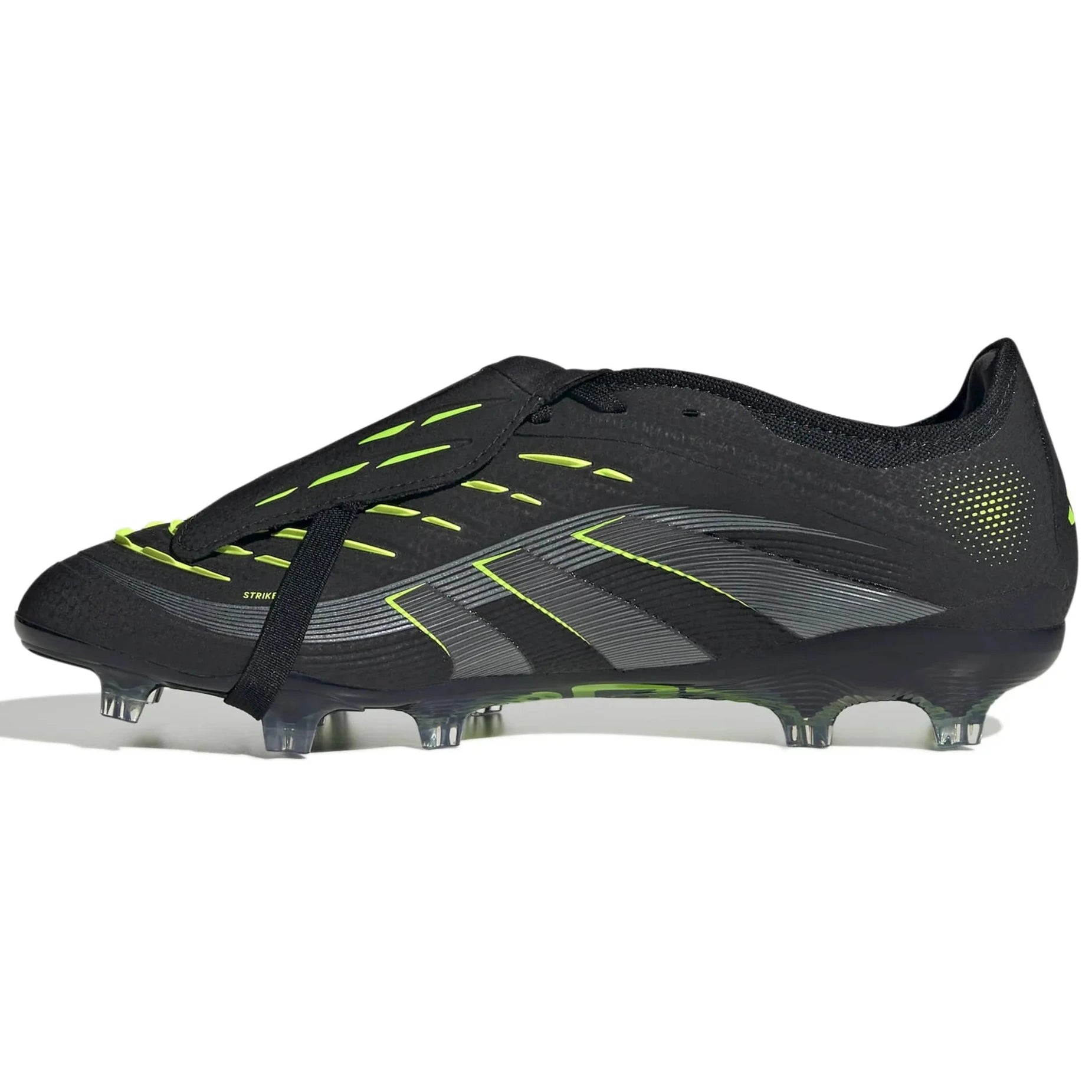 adidas Predator Pro Fold-Over Tongue Firm Ground Soccer Cleats - Electric Stealth Pack (FA25) (Side 2)