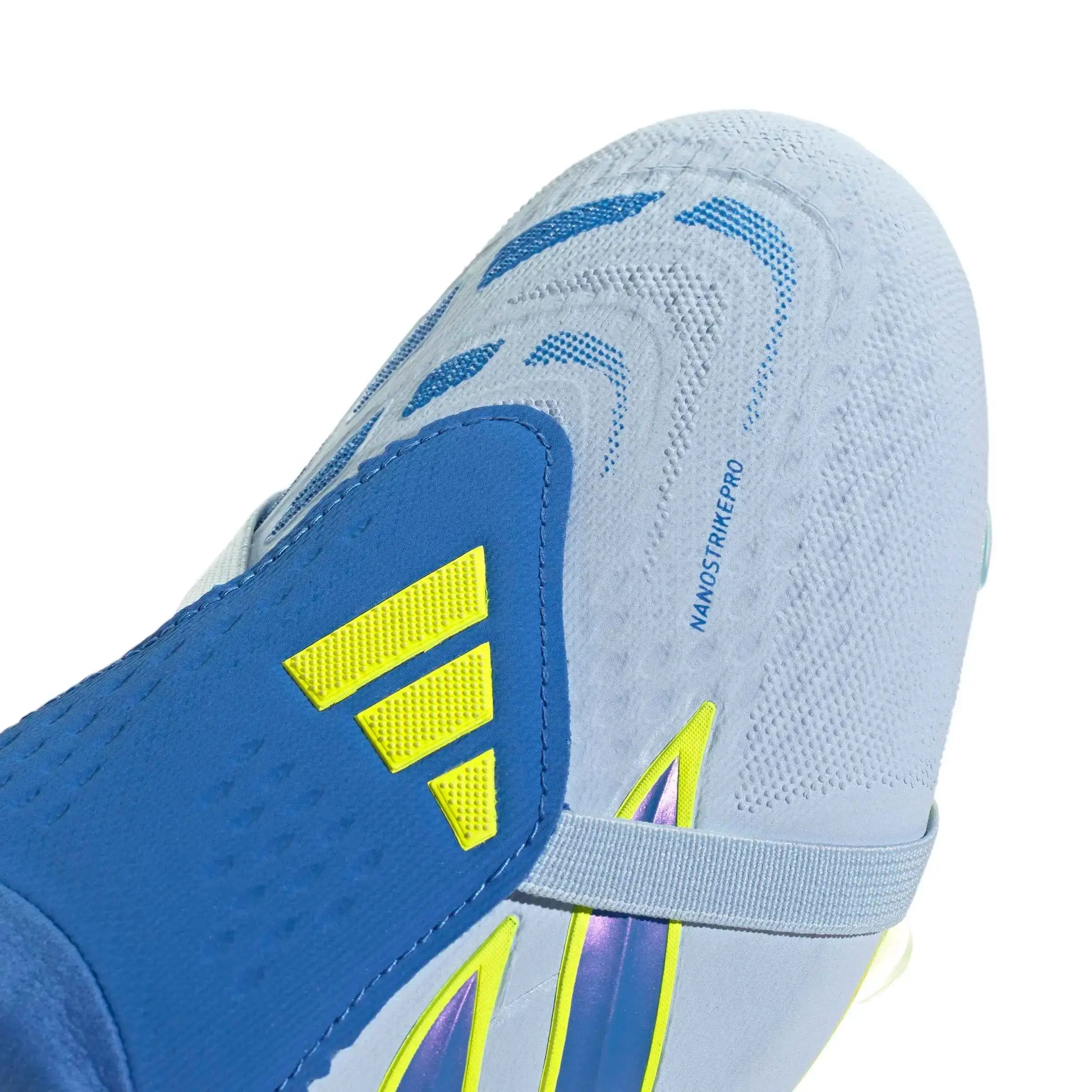 adidas Predator Pro Fold-Over Tongue Firm Ground Soccer Cleats - Ice Cold Precision Pack (SP26) (Detail 1)